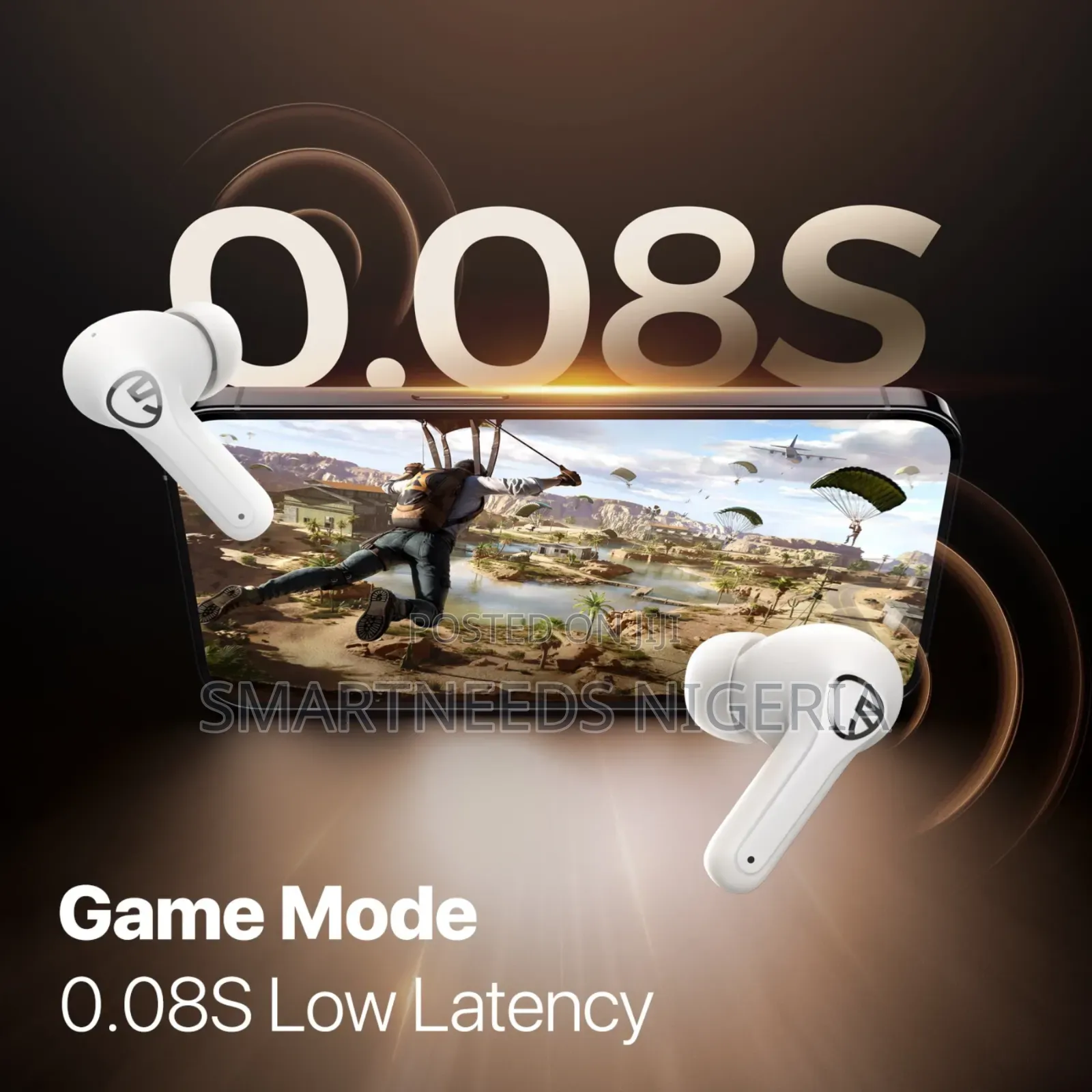 Soundpeats T3 Pro Anc + 2 Device Connection +7hour Playtime - White