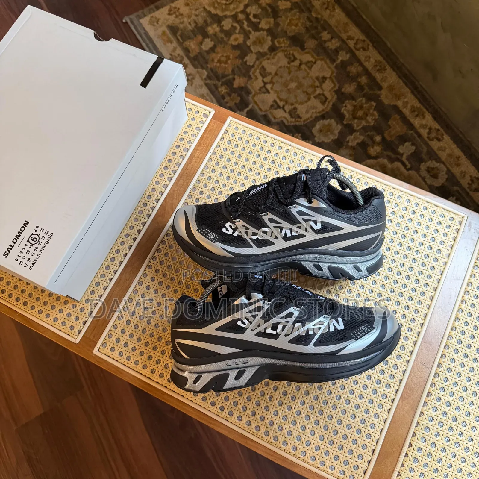 Salomon Xt-Mm6 Maison Margiela Reconstructed in Black/Silver/Phantom