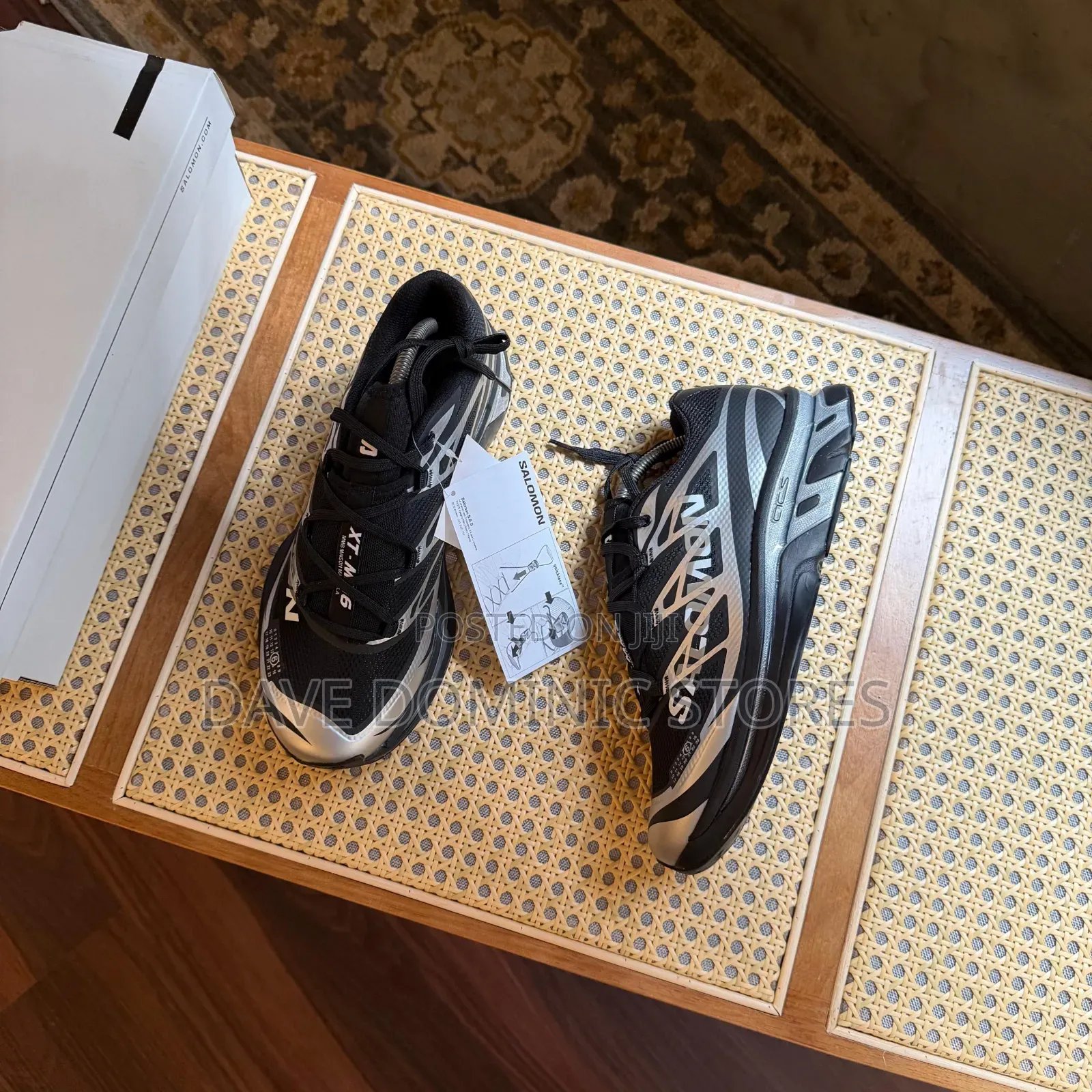 Salomon Xt-Mm6 Maison Margiela Reconstructed in Black/Silver/Phantom