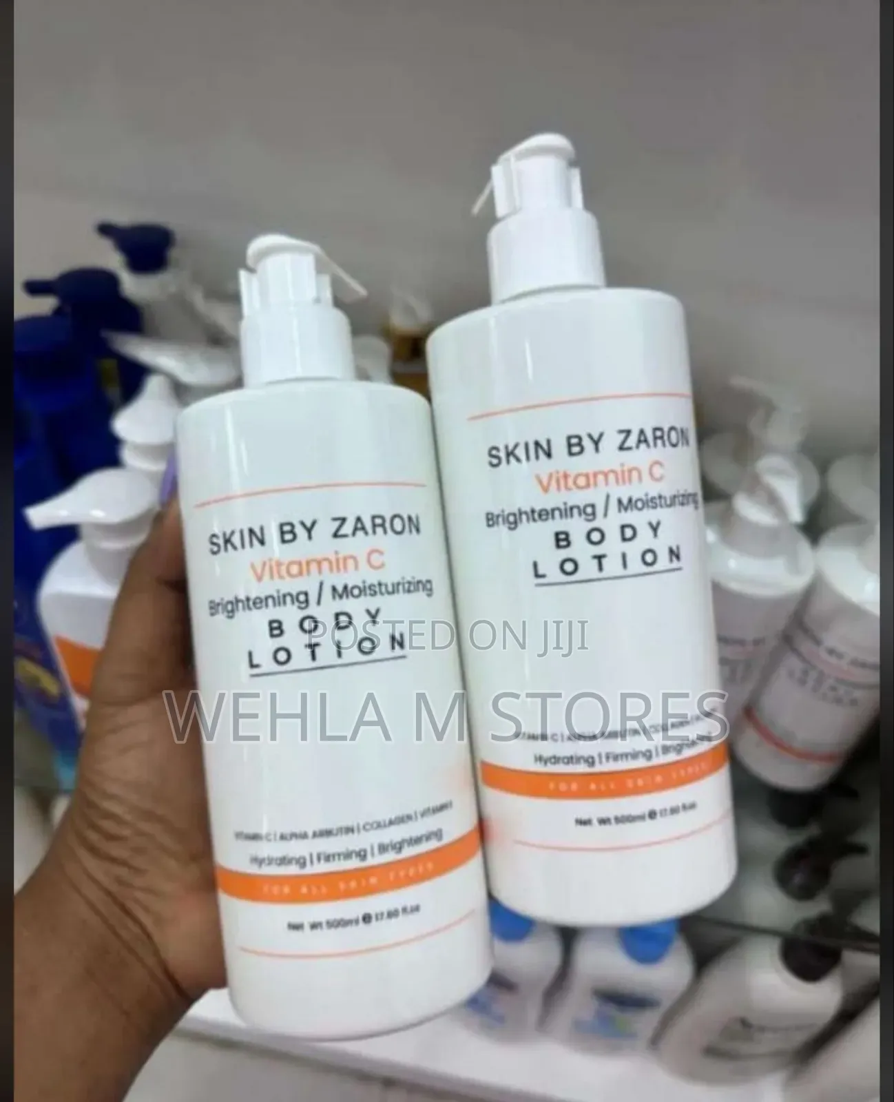 Skin by Zaron Vitamin C Brightening/Moisturizing Body Lotion