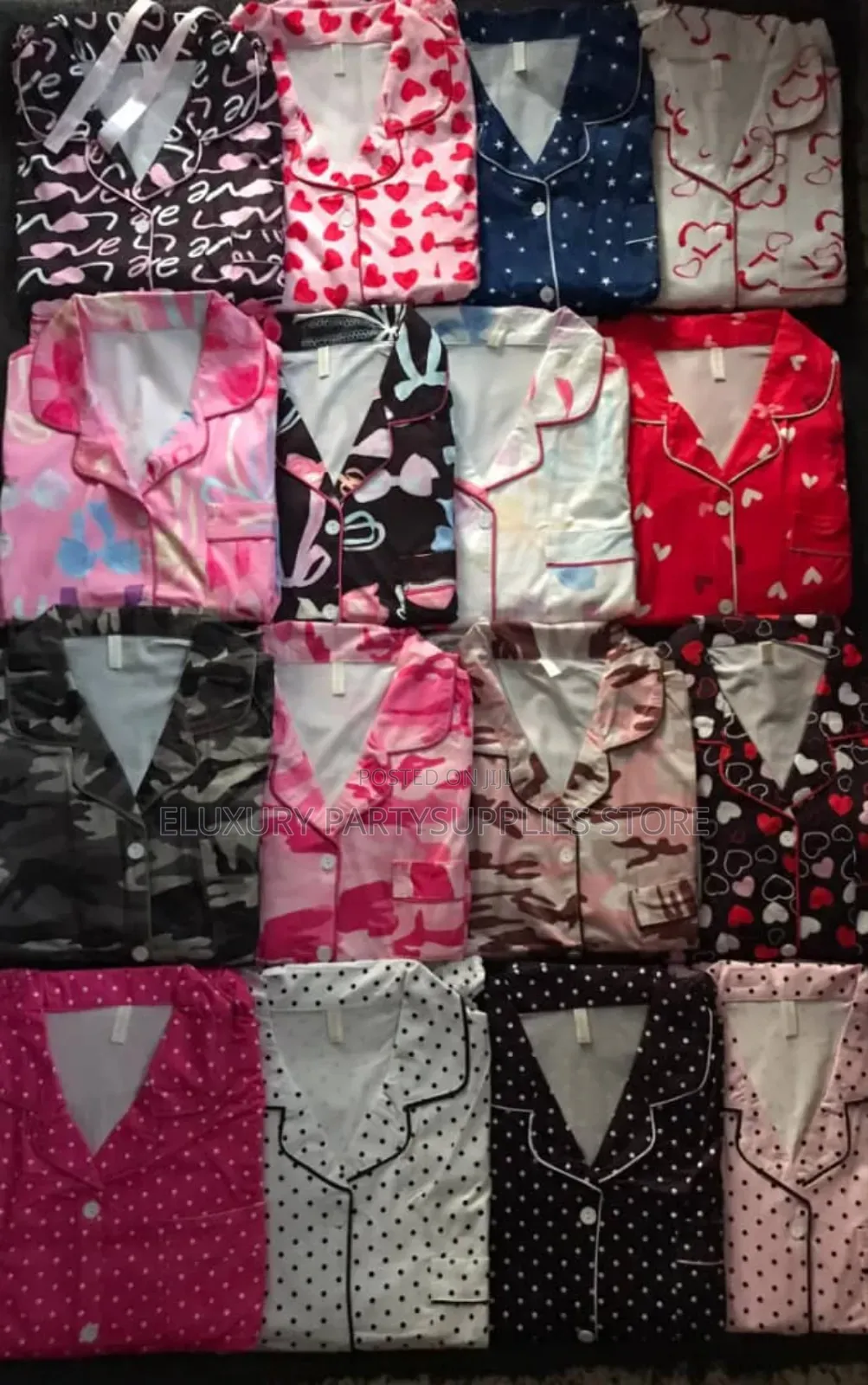 Pokadot Short Lounge Wear Set