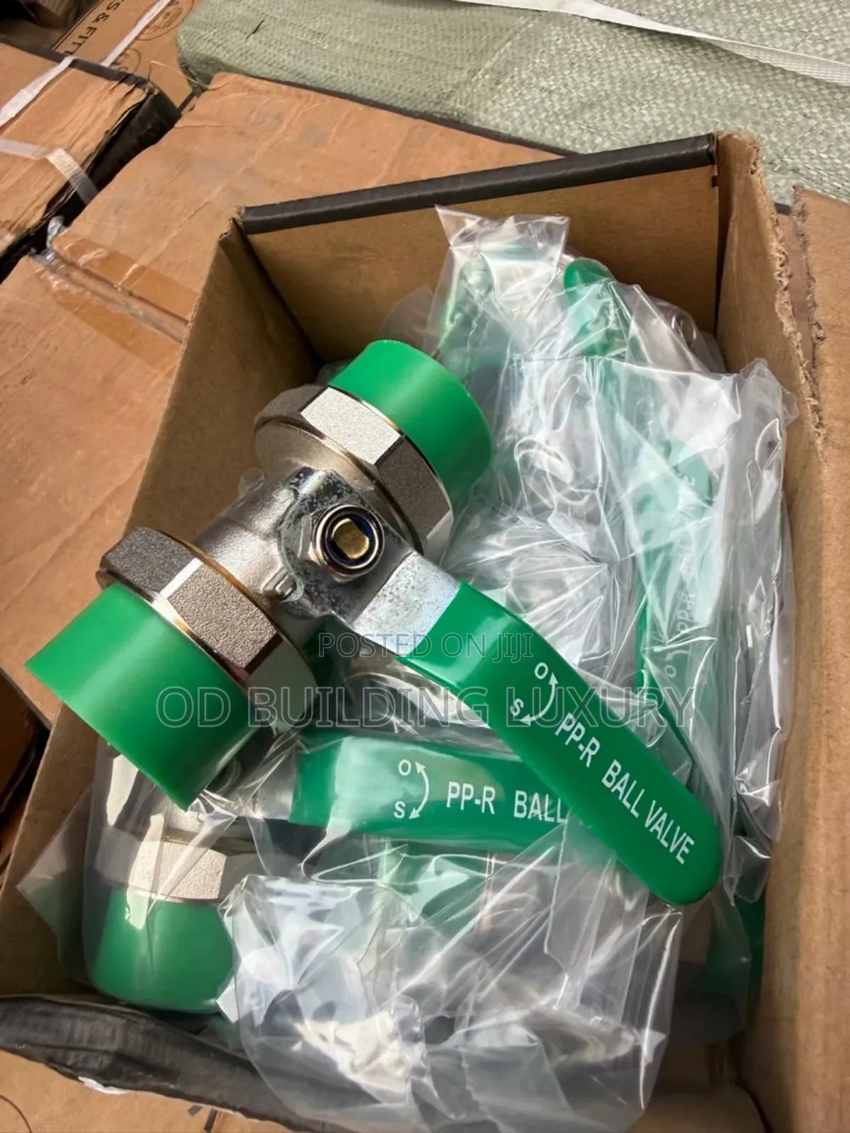 1" PPR Brass Ball Valve.