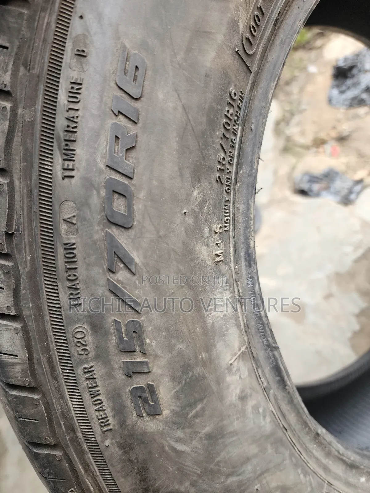 Super Grade 215/70r16 Tokunbo Tyres.