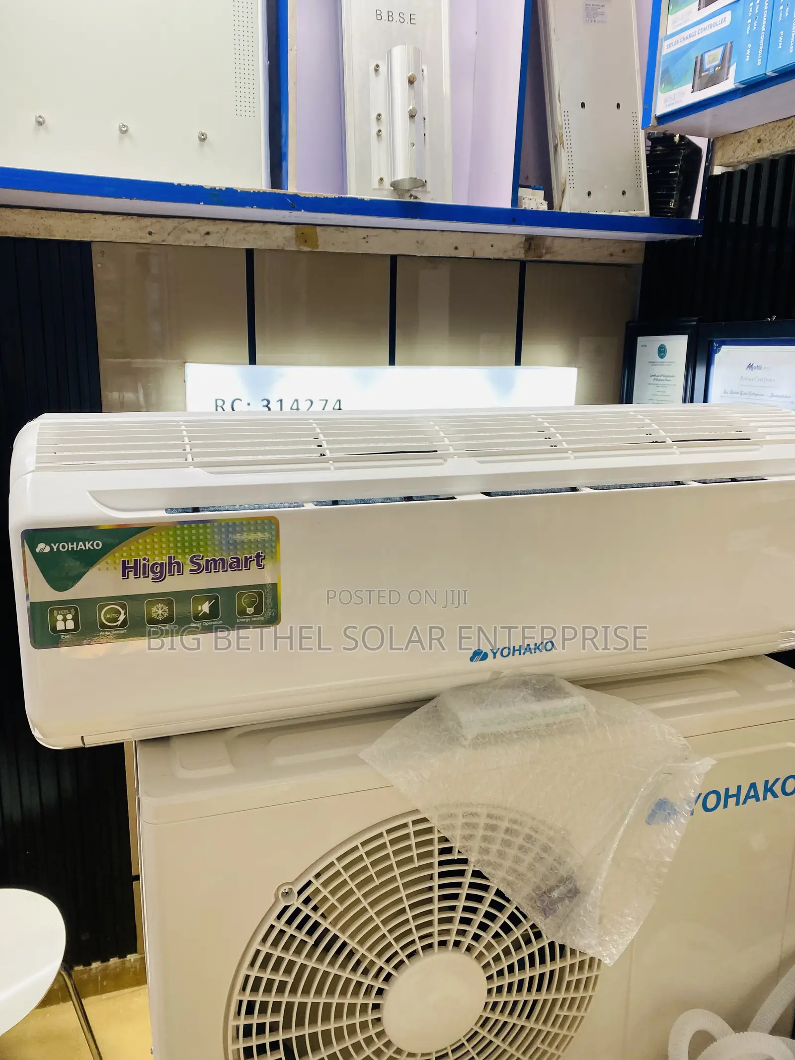 1.5 Hp Inverter Solar Ac/Dc Yohako Product Available