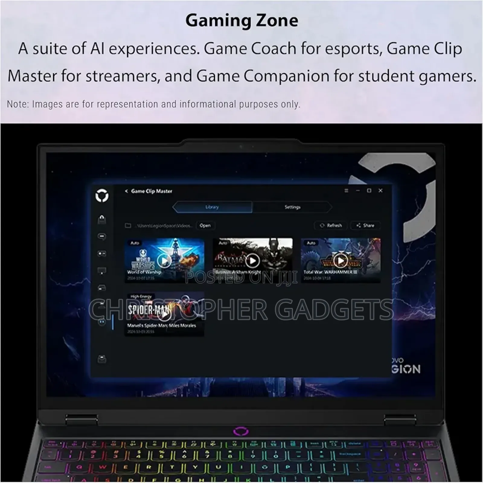 New Laptop Lenovo Legion 5 16GB AMD Ryzen 5 SSD 512GB