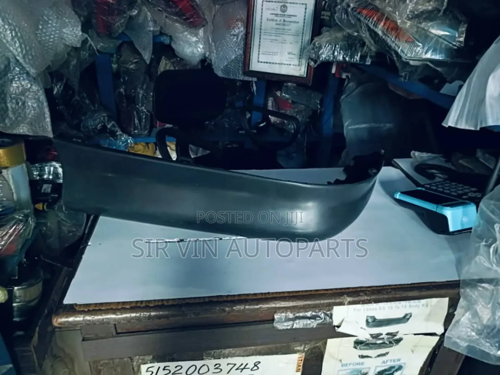 Back Bumper Padded Corolla 2005 Se