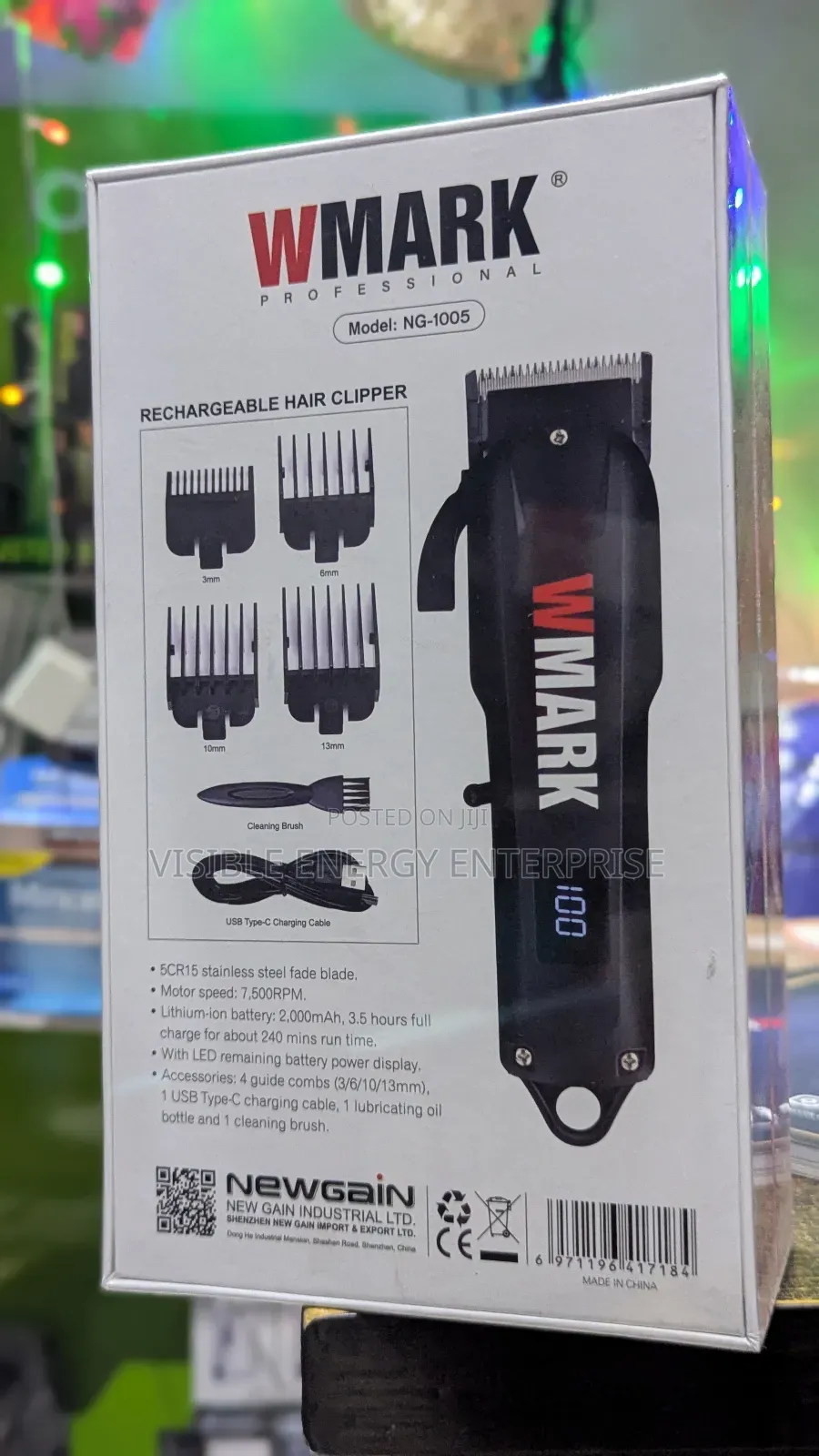 Wmark Ng-1005 Magic Fader Professional Hair Clipper