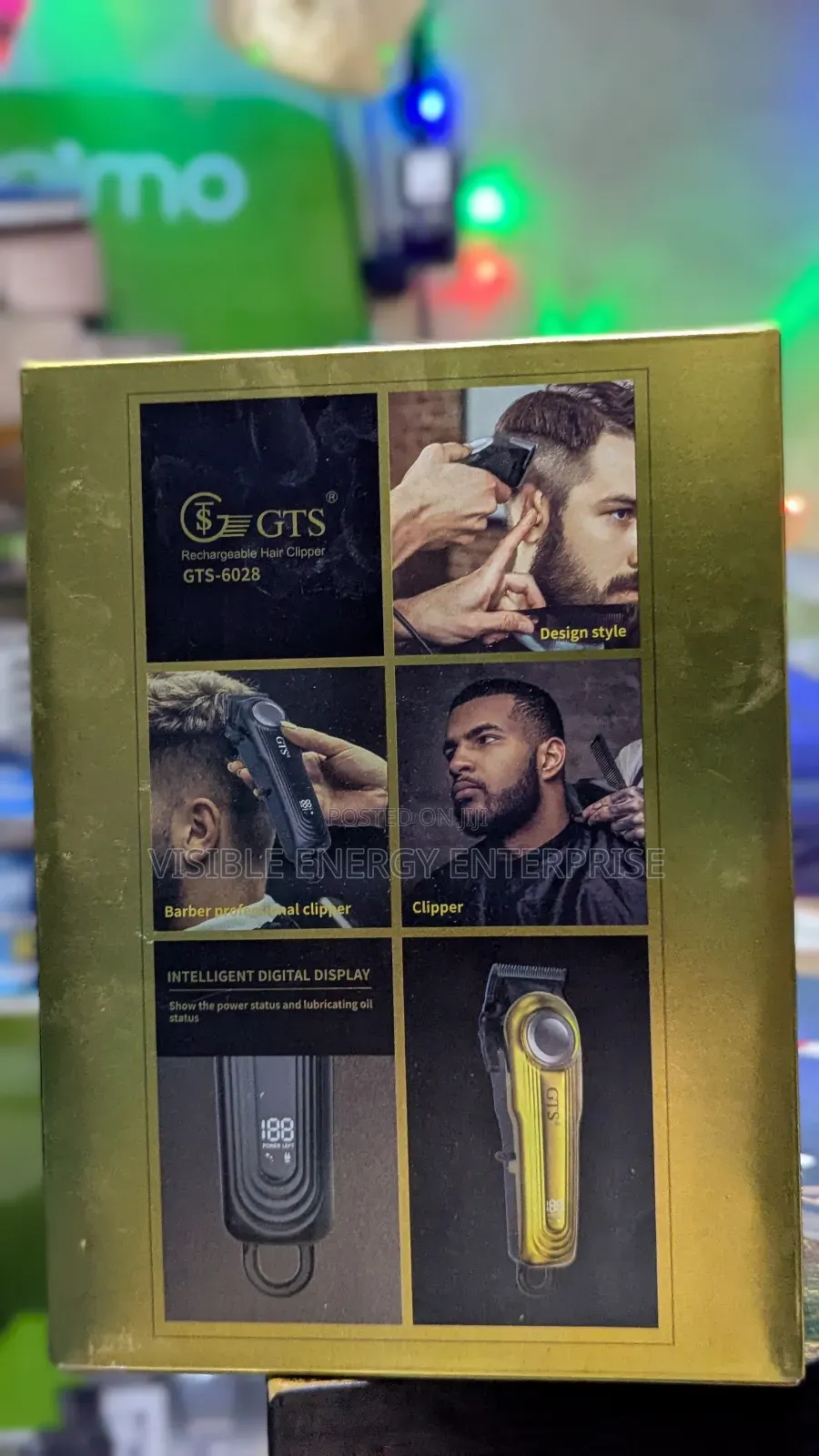 GTS Rechargeable Hair Clipper (Gts-6028)