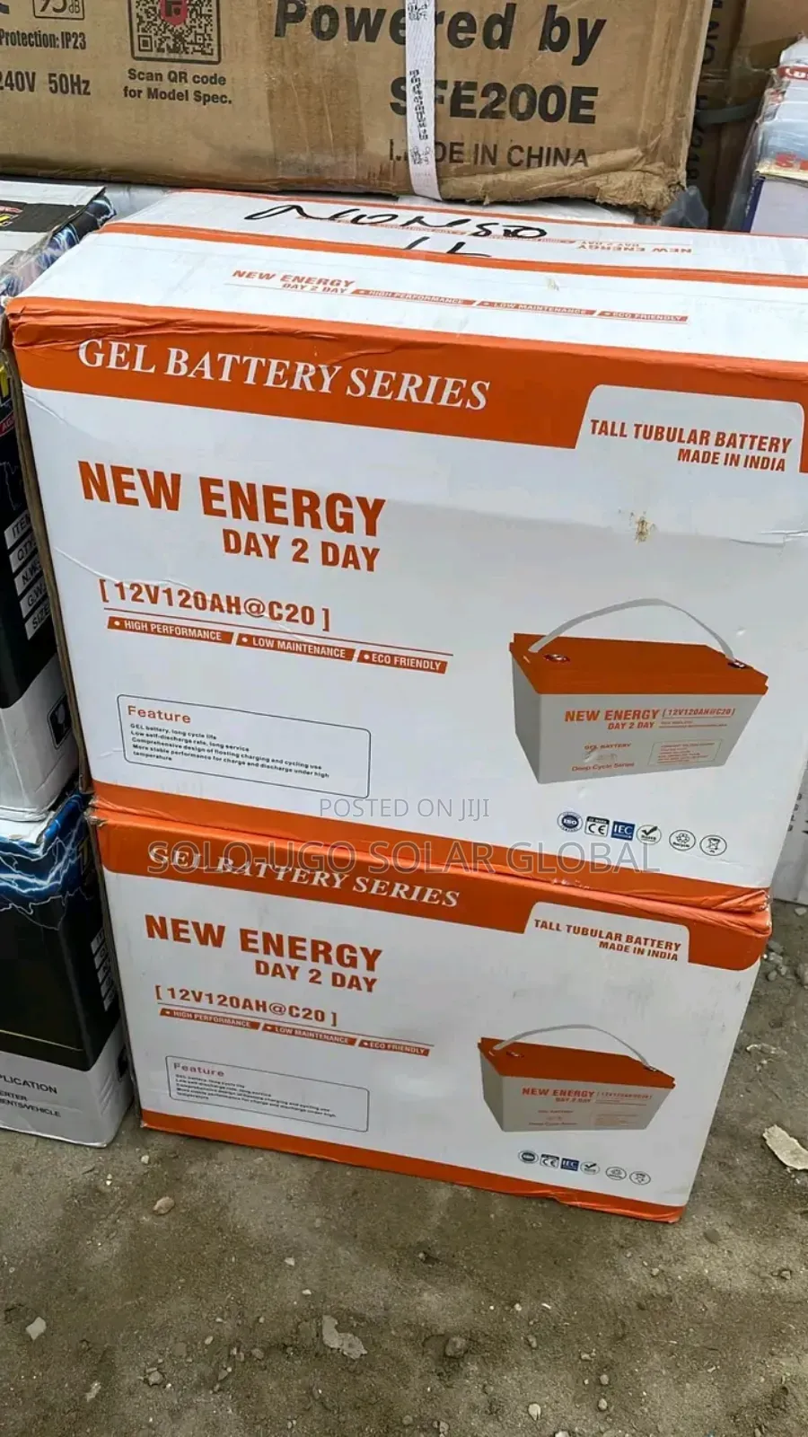 120ha 12v New Energy Gel Batteries