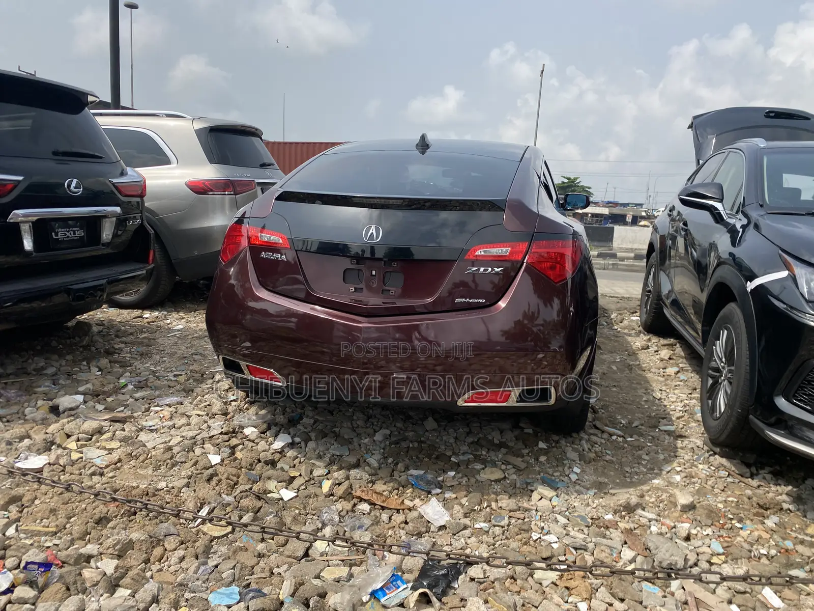 Acura ZDX Base AWD 2011 Red