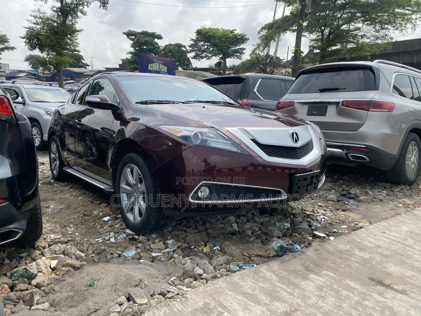 Acura ZDX Base AWD 2011 Red