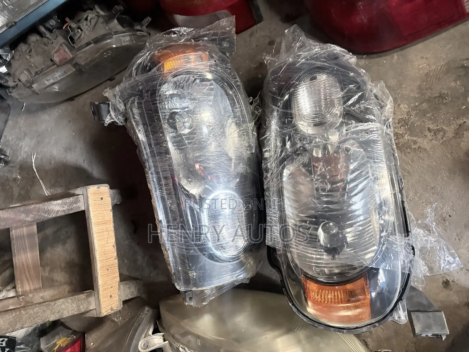Set Headlight Nissan Cube