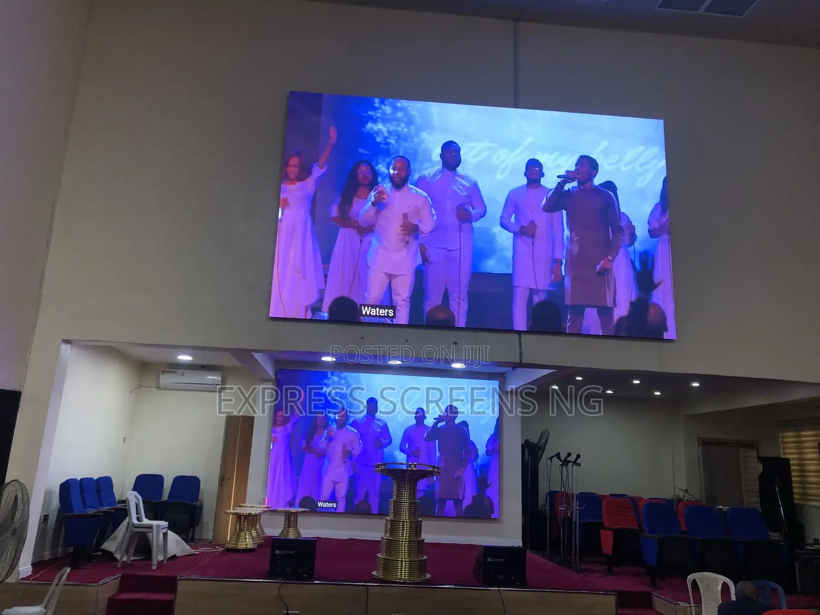 15sqm P2.5 Led Screen for Churches and Conference Rooms