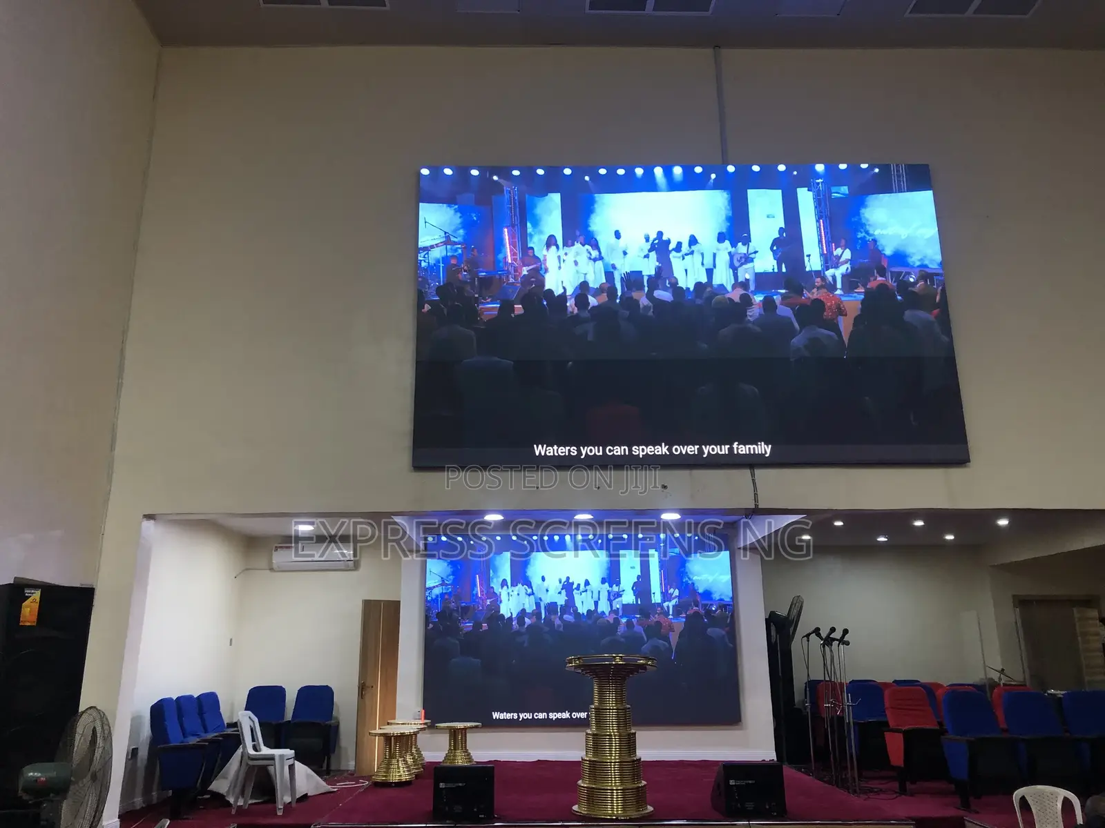 15sqm P2.5 Led Screen for Churches and Conference Rooms