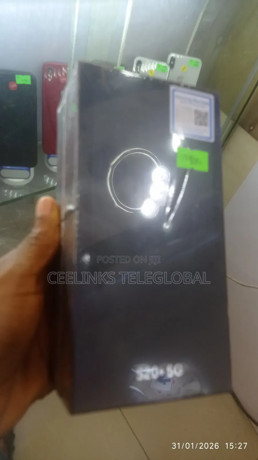 New Samsung Galaxy S20+ 5G 256 GB Black