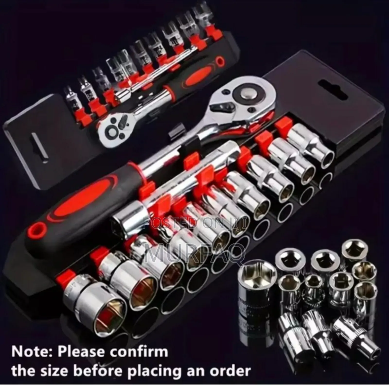 12pcs 3/8 Socket Ratchet Wrench Set With Extension Rod 10 Sockets