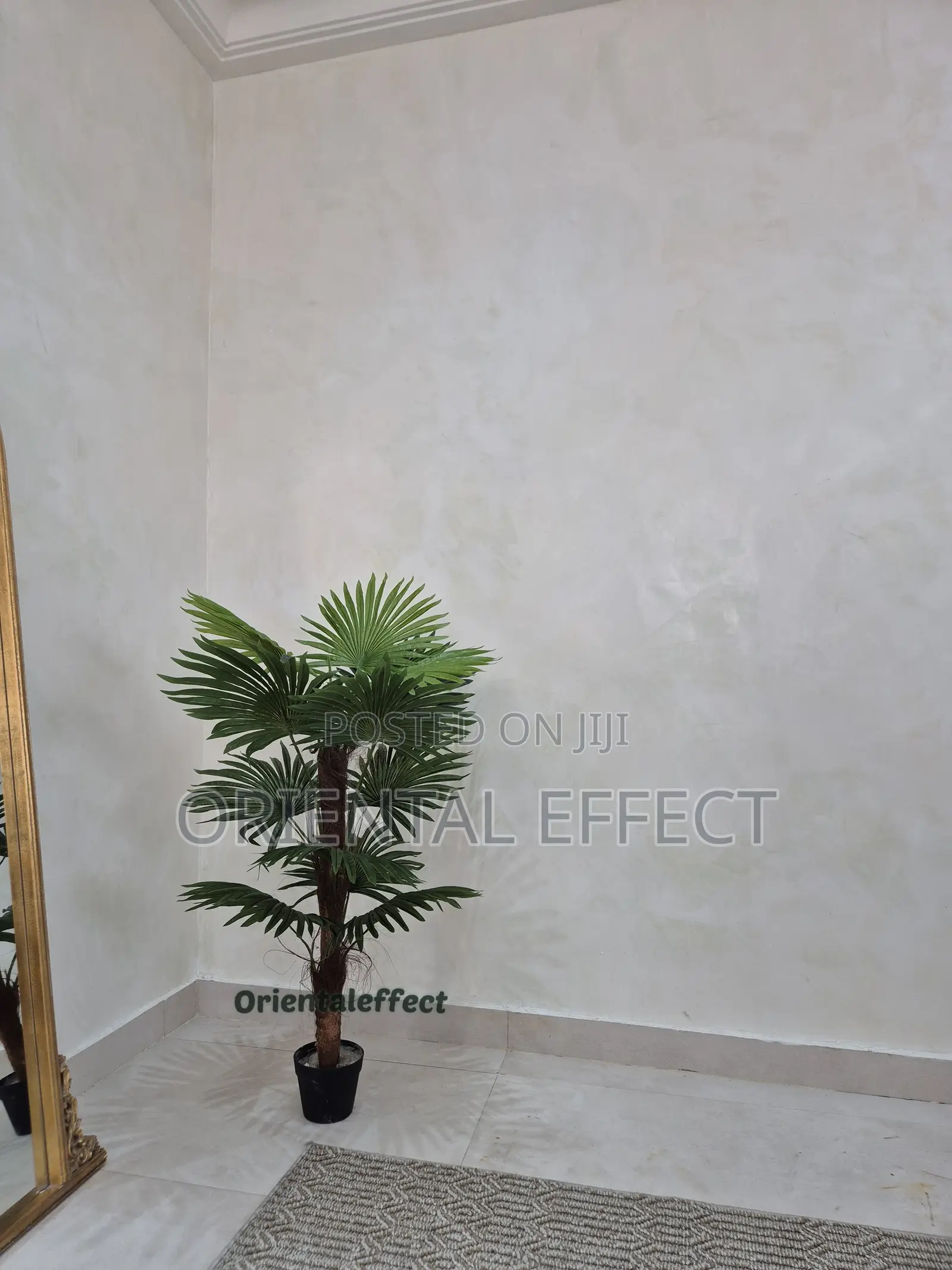 Fan Palm Artificial Plant 120cm | Realistic Indoor Decor