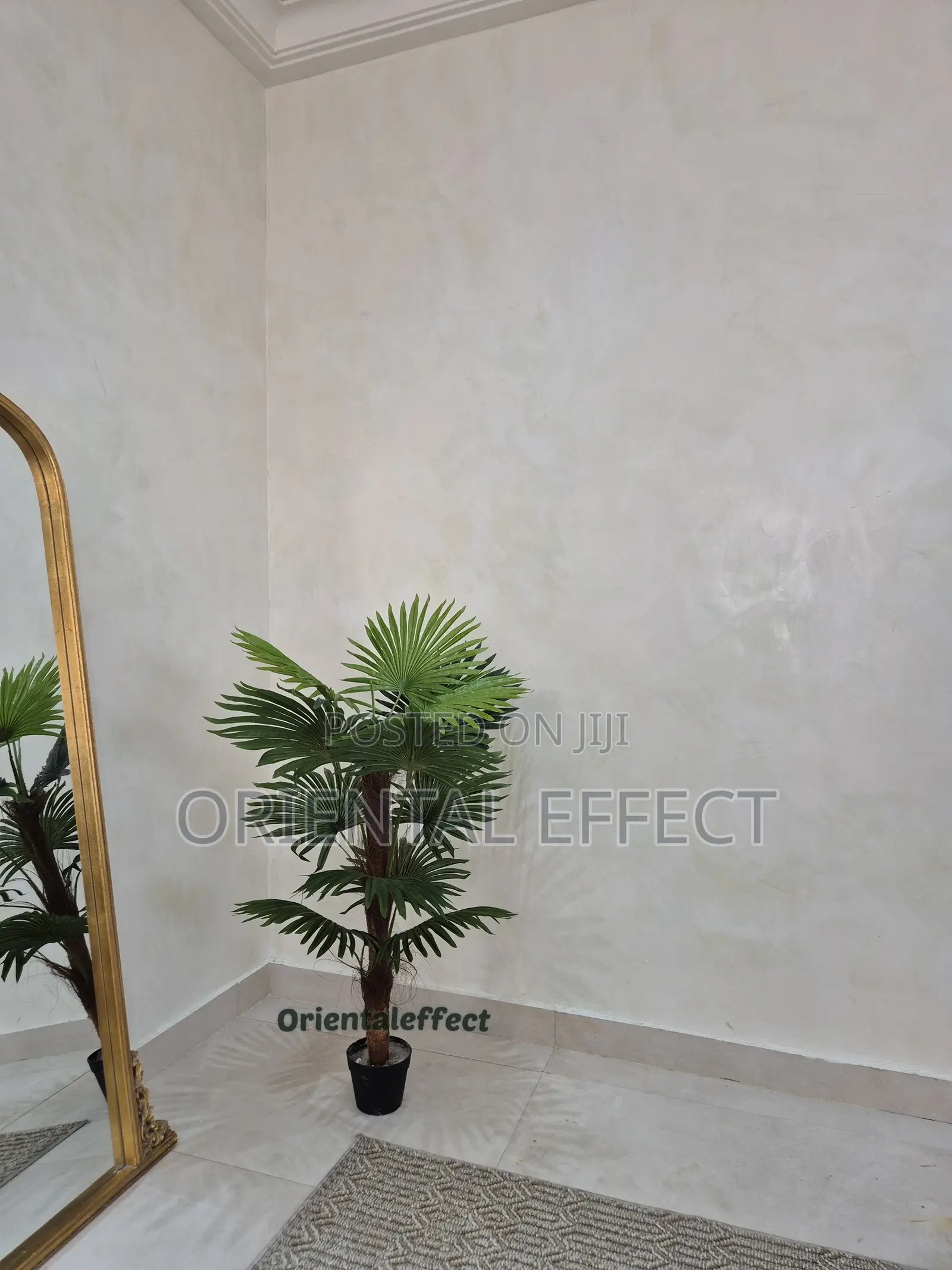 Fan Palm Artificial Plant 120cm | Realistic Indoor Decor