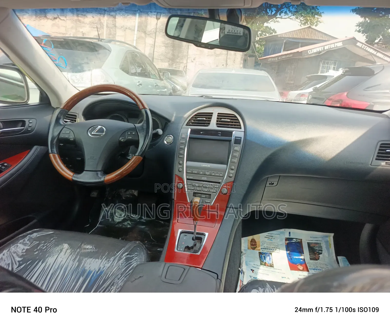 Lexus ES 350 2008 Black