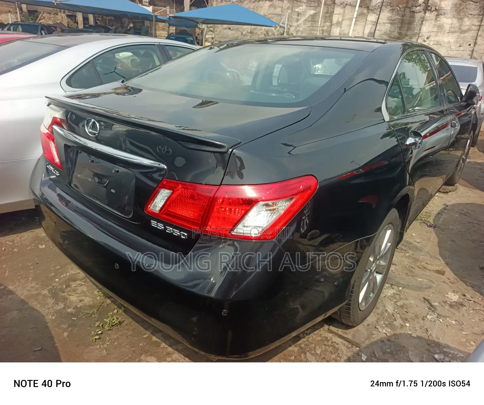 Lexus ES 350 2008 Black