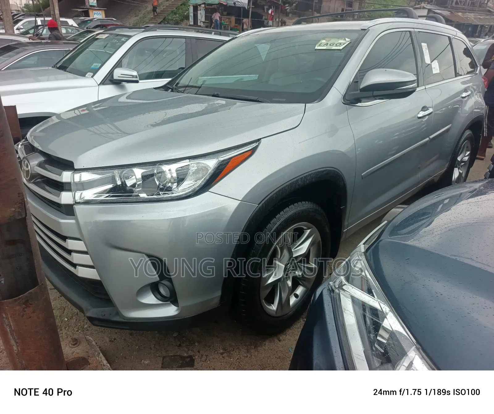Toyota Highlander 2016 Silver
