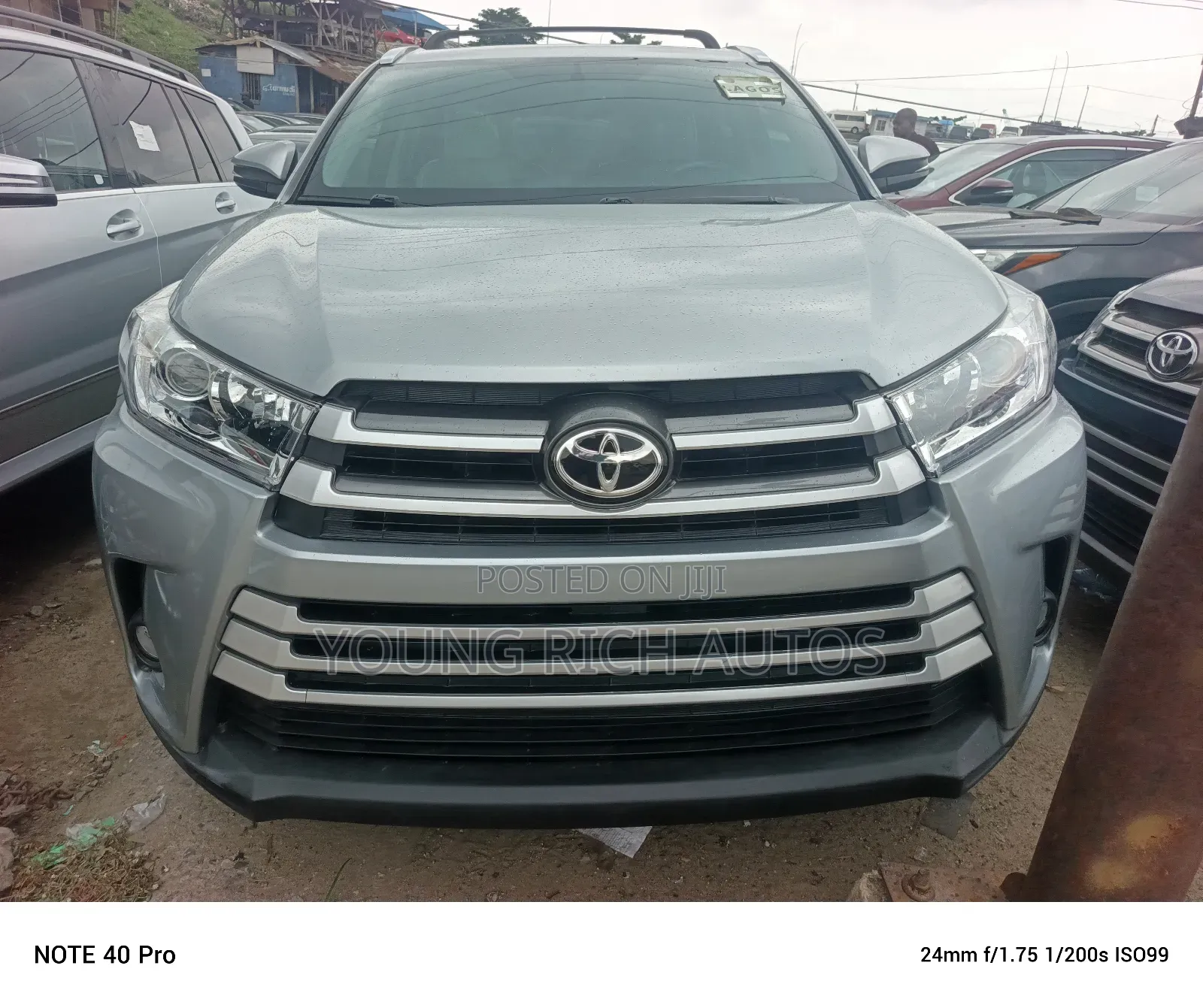 Toyota Highlander 2016 Silver