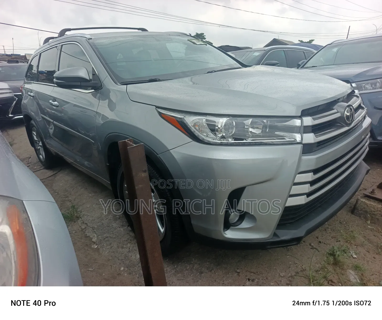 Toyota Highlander 2016 Silver