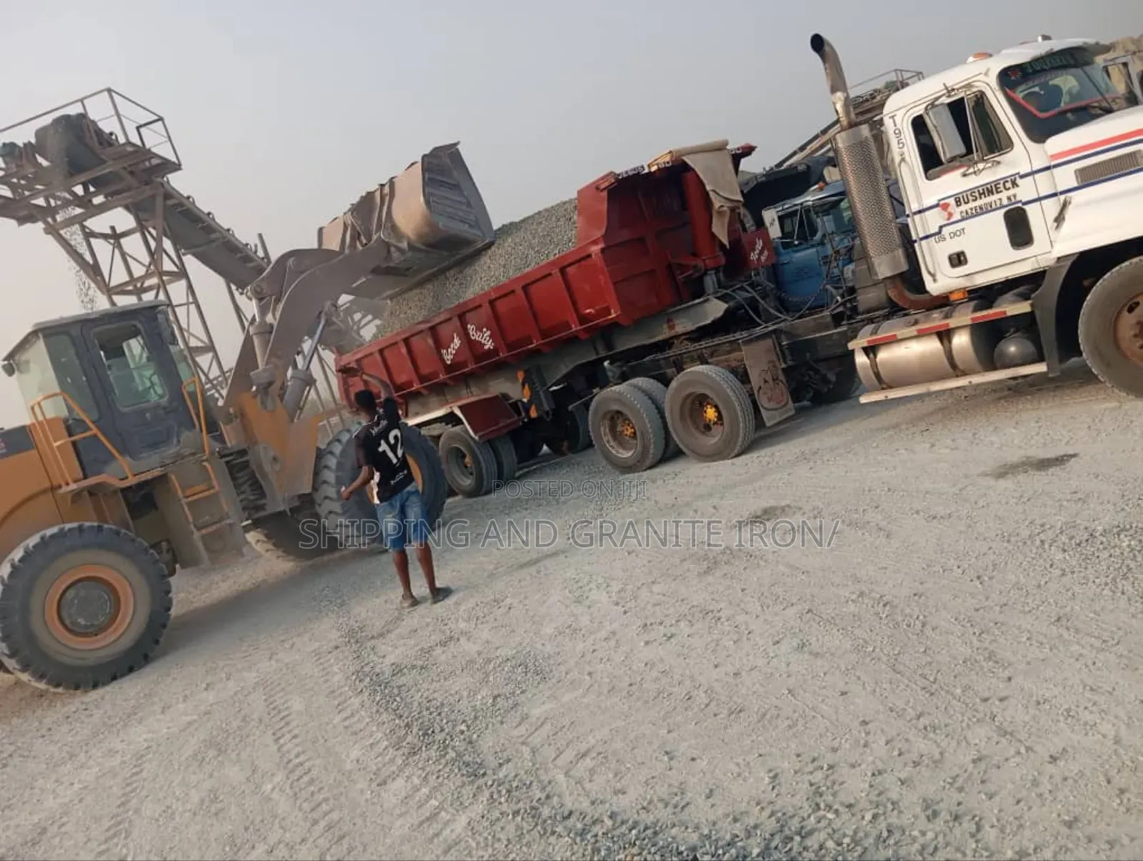 Delivery on Payment, Iron Granite and Shipping