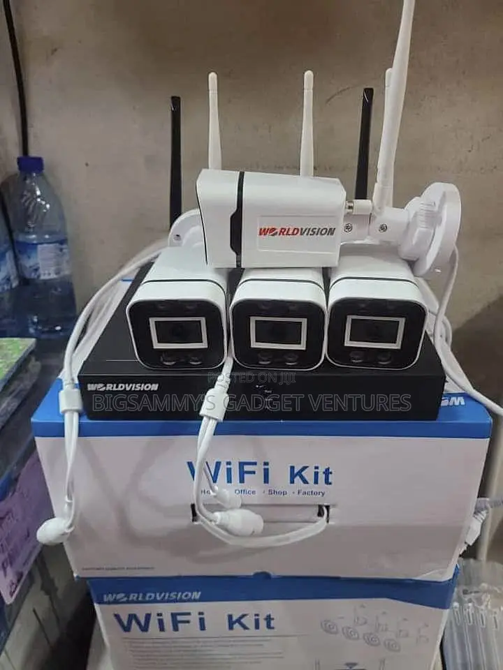 Wireless Wifi 4 Channel Camera Kit