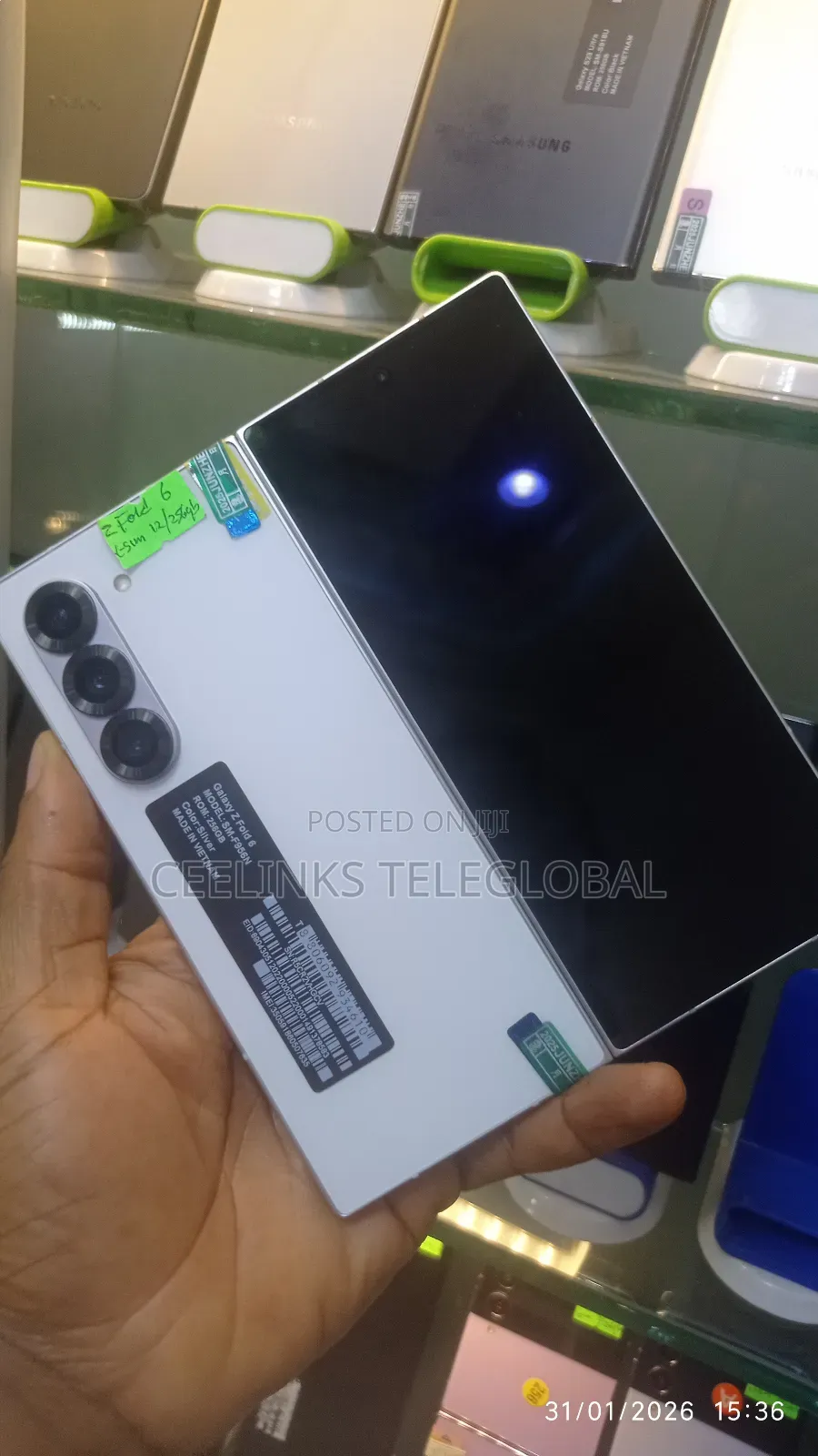 Samsung Galaxy Z Fold6 256 GB Green