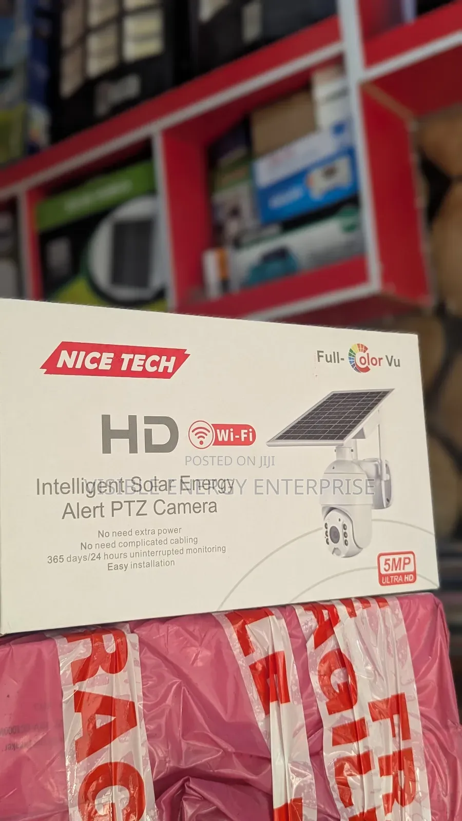 Hd Wi-Fi Intelligent Solar PTZ Camera.(Single Lens)