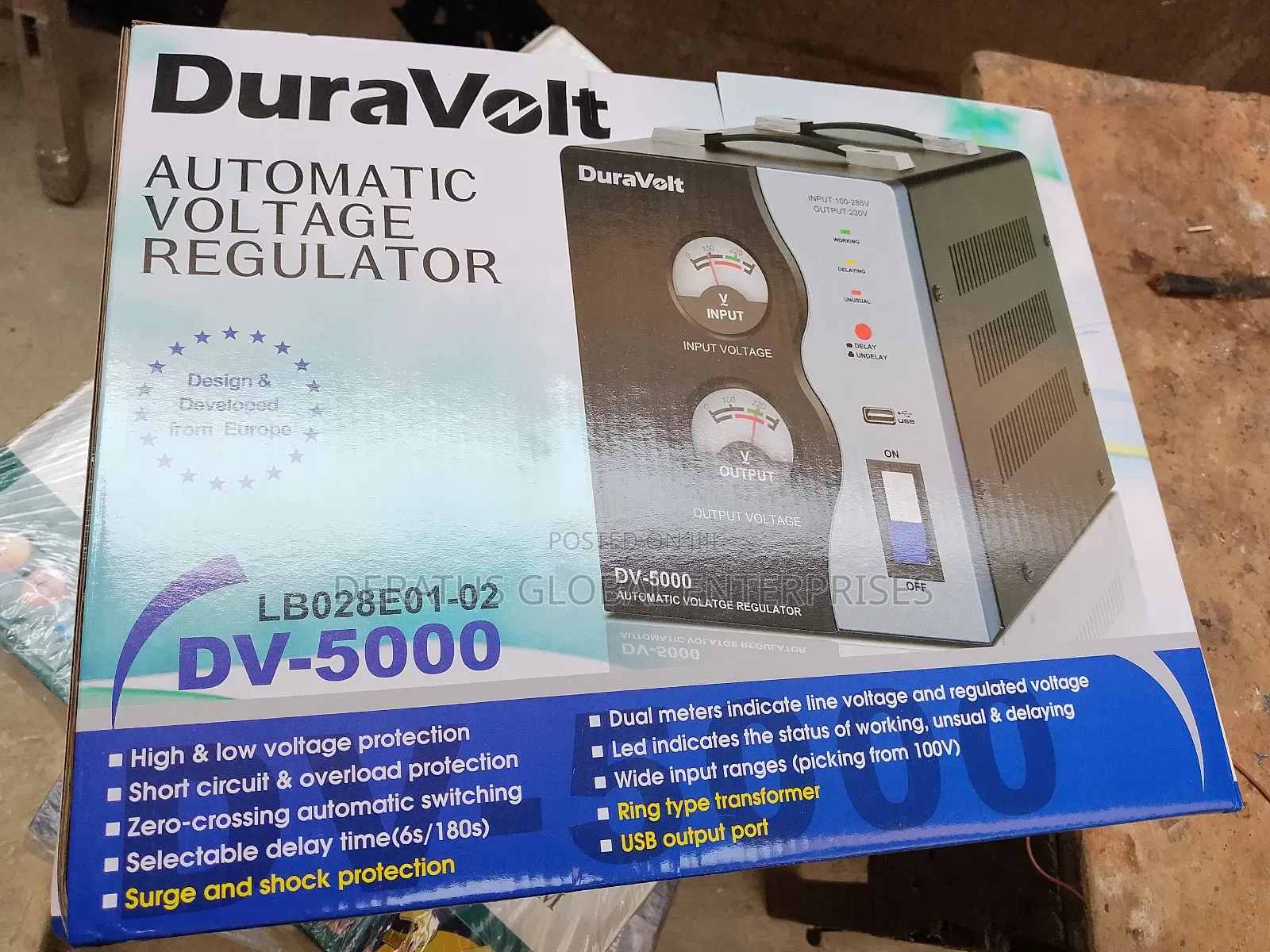 Duravolt Stabilizer Dv 5000w