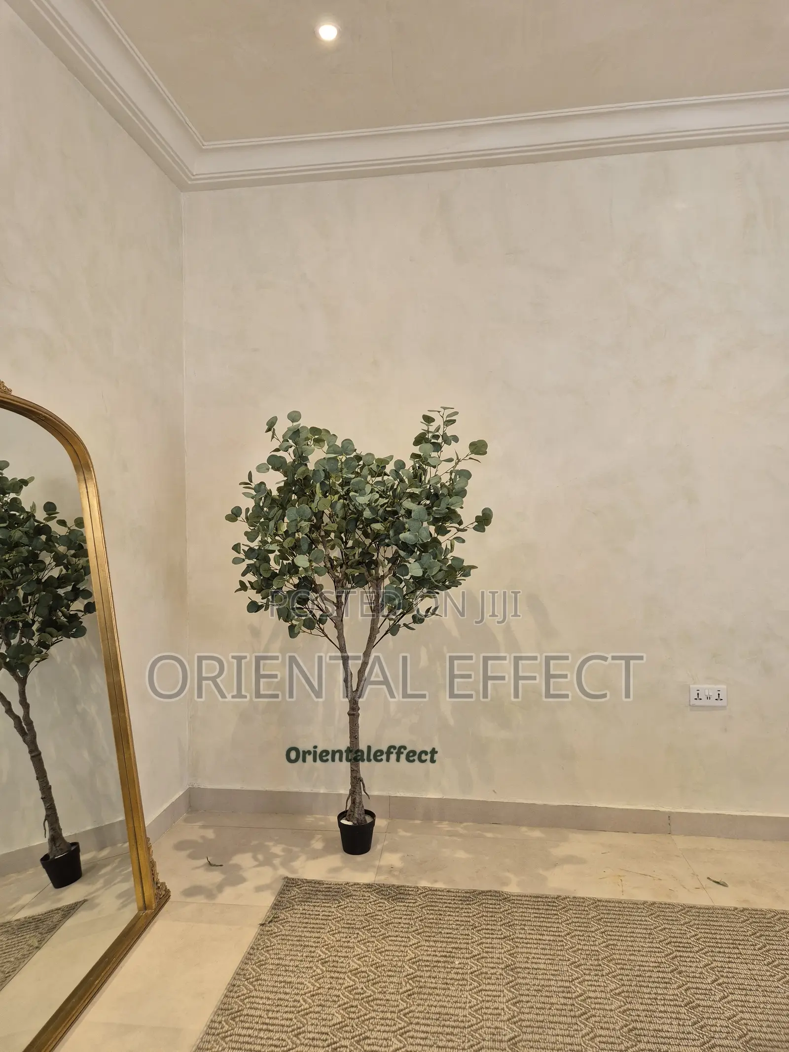 Twin Eucalyptus Artificial Plant – 185cm