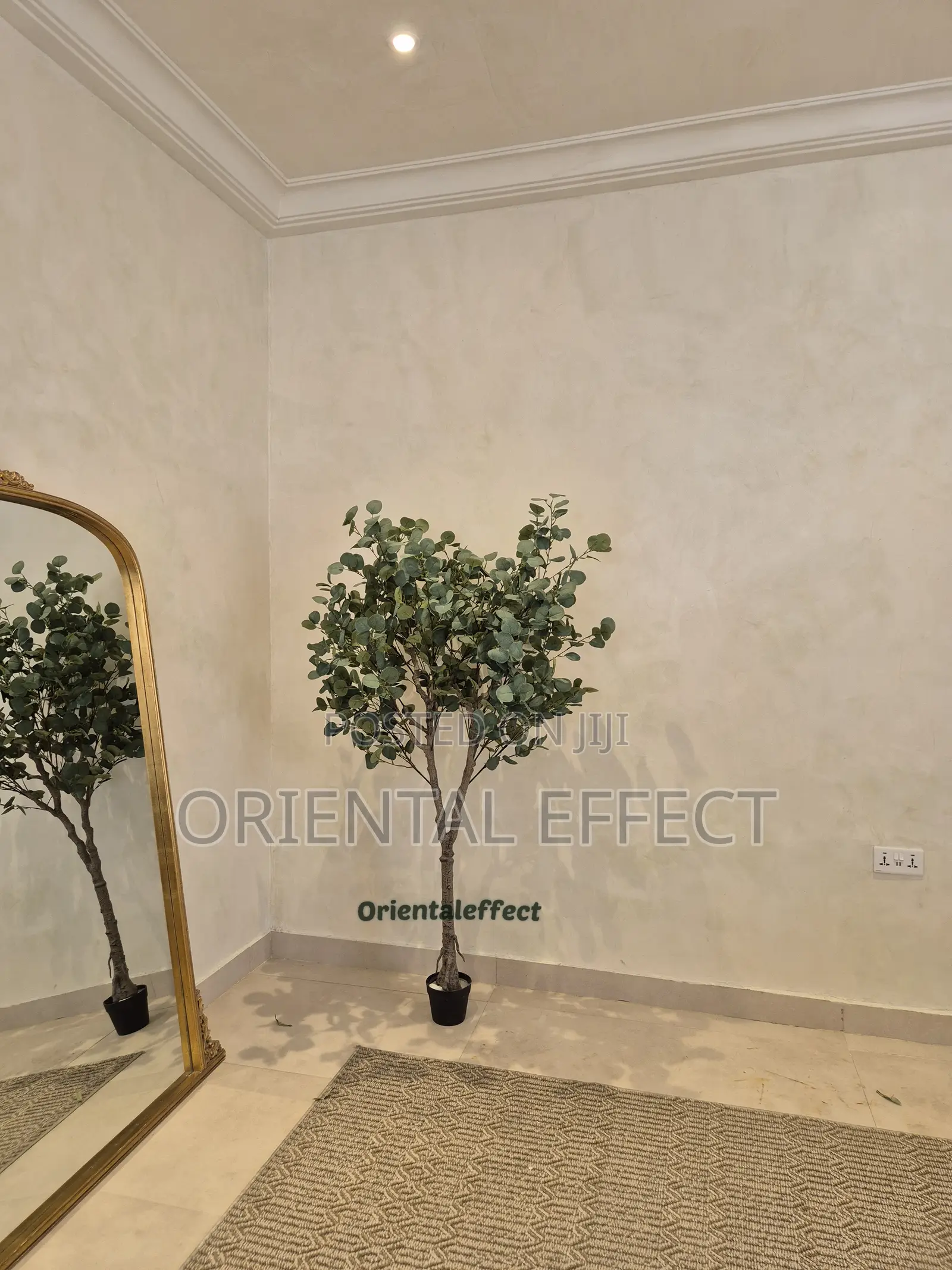 Twin Eucalyptus Artificial Plant – 185cm
