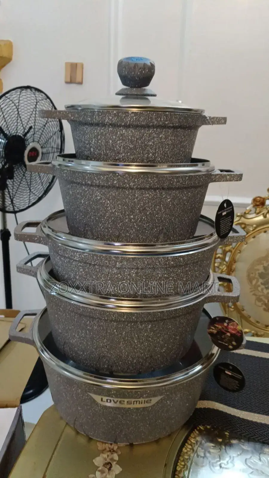 10pcs Die-Cast Granite Cookware Set