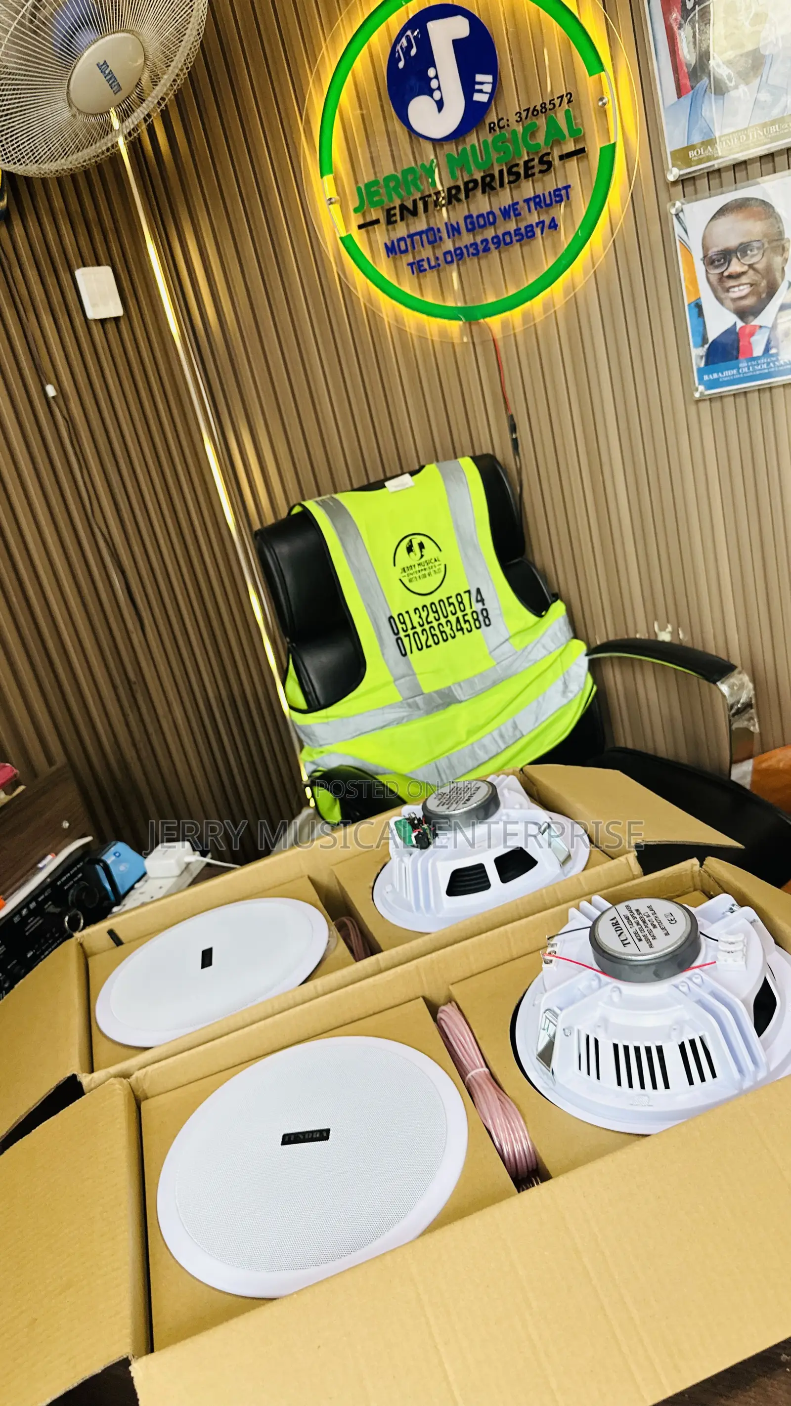 4n1 Bluetooth Ceiling Speakers 50w