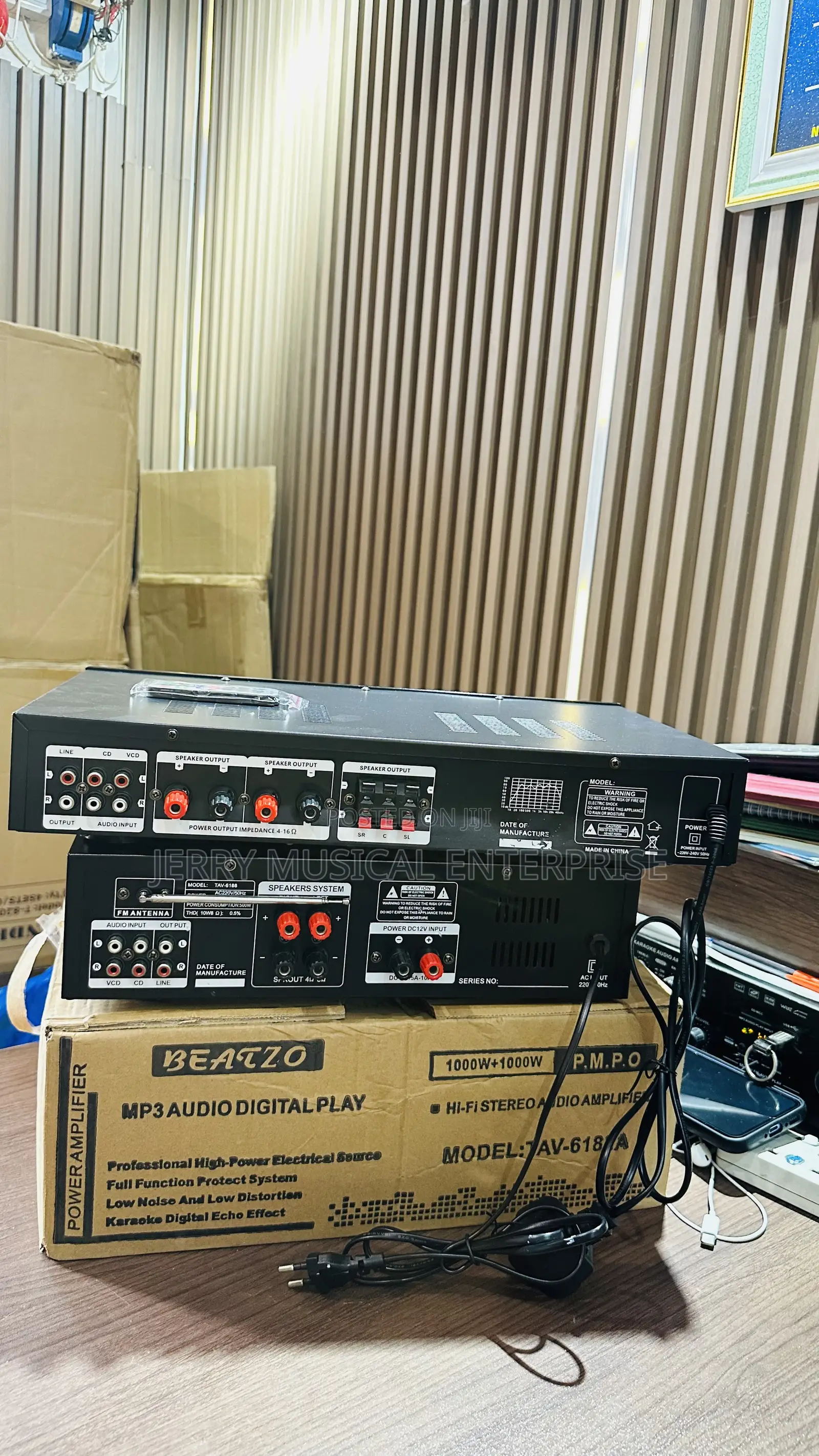 Hi-fi Stereo Audio Amplifier 1000w