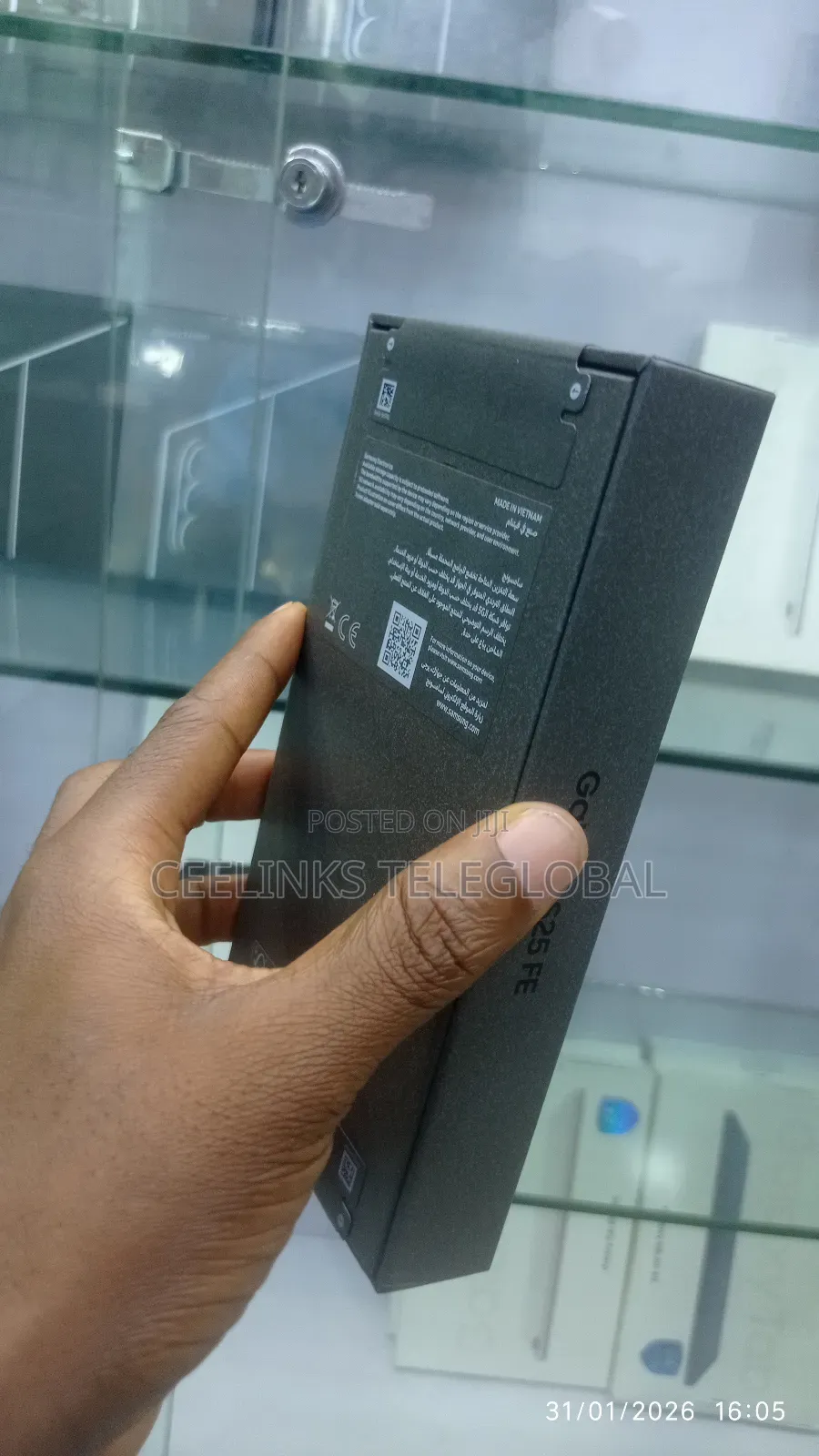 New Samsung Galaxy S25 FE 5G 256 GB Black