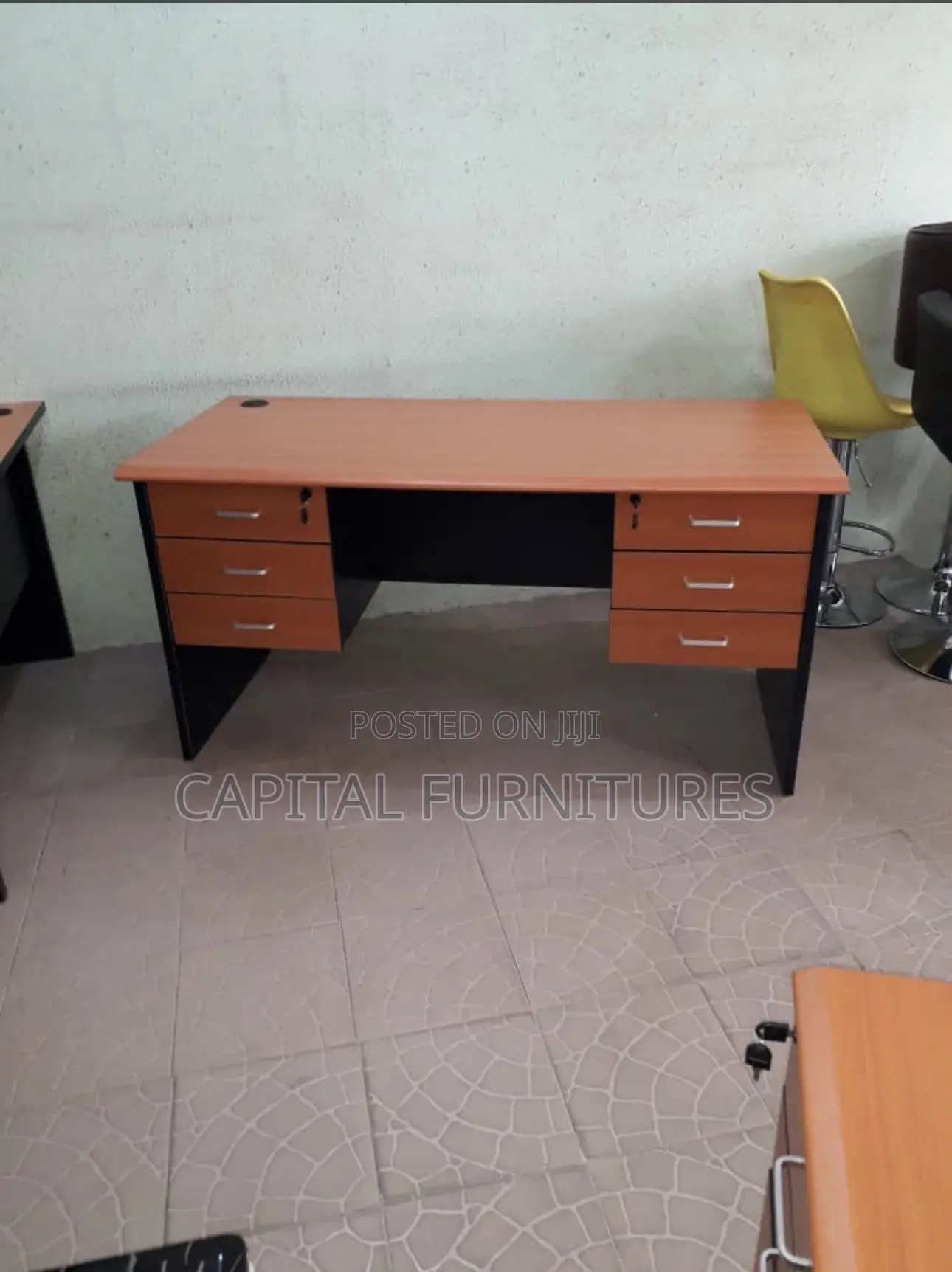 Foreign Office/Study Table With 2 Side Drawer