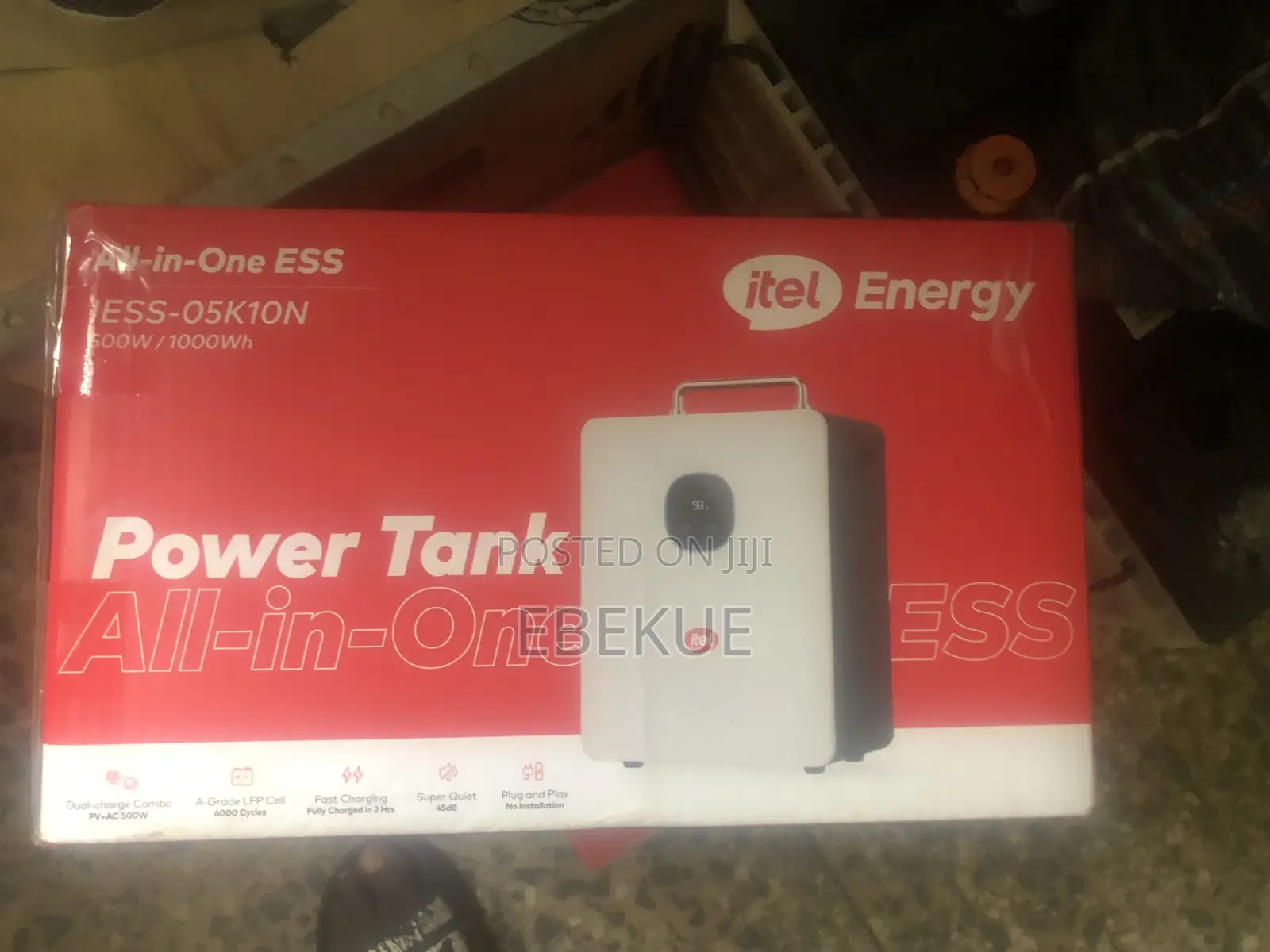 500w Itel All in One Pack Solar Generator