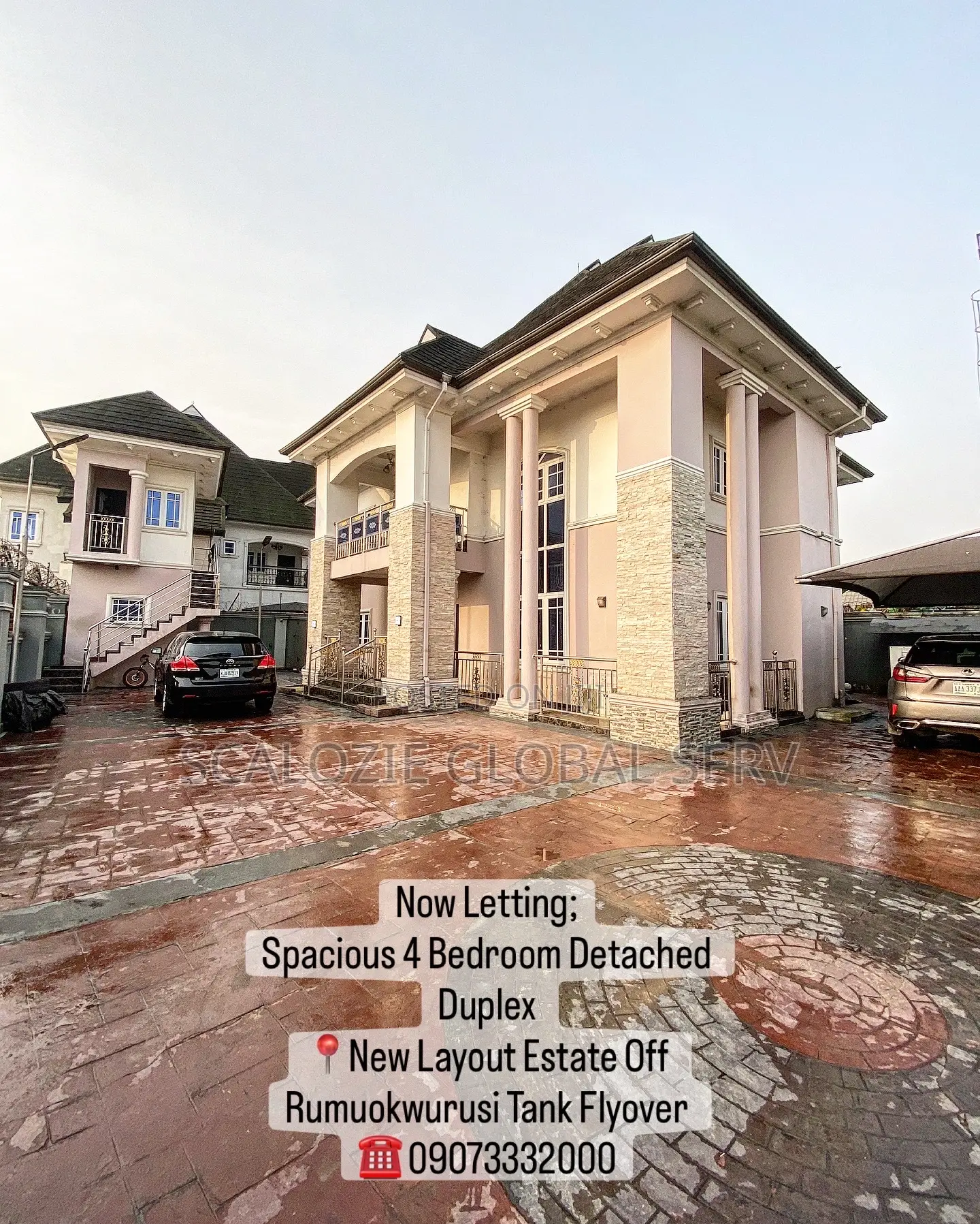 4bdrm Duplex in New Layout Estate, Port-Harcourt for rent