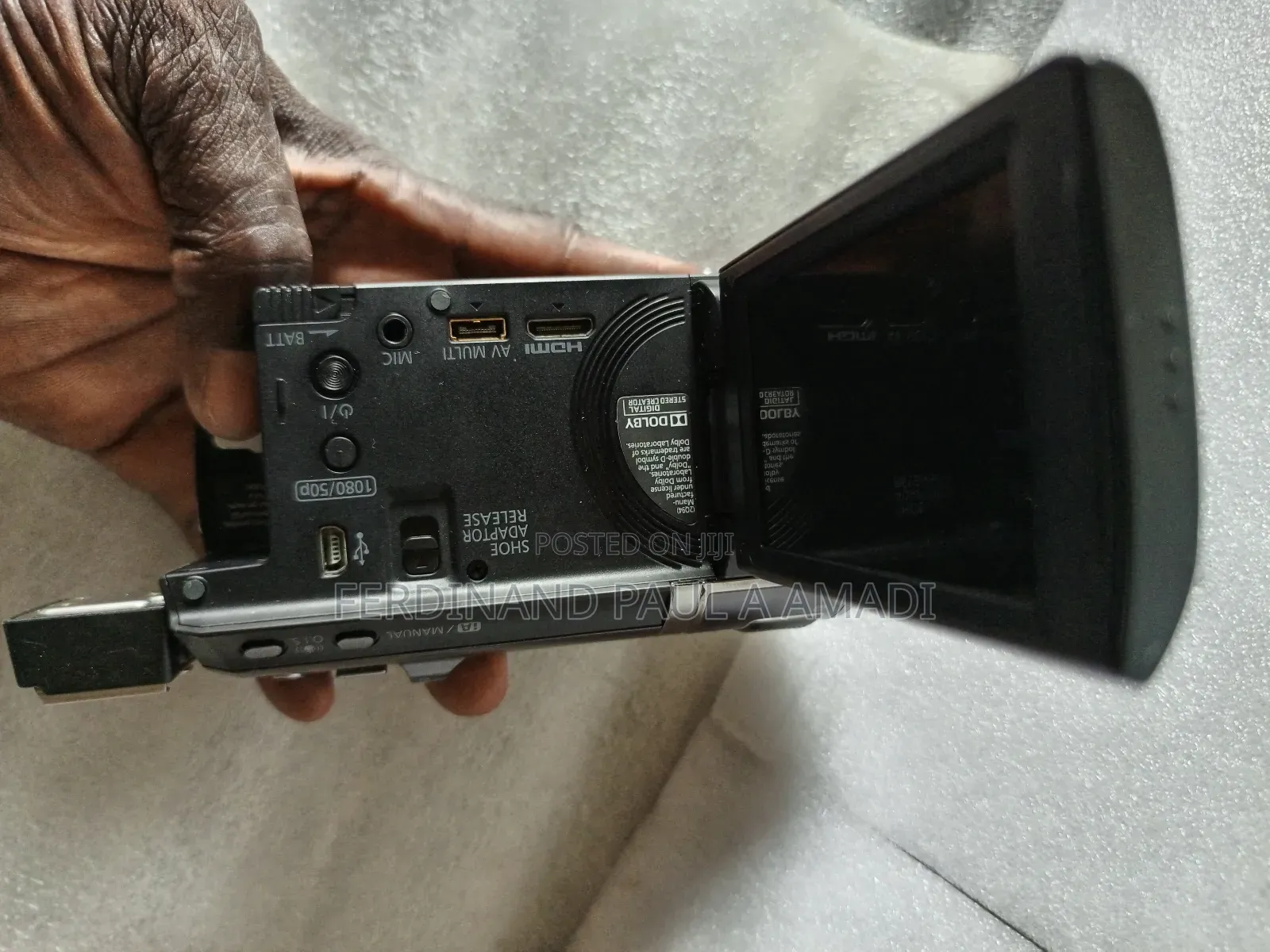 Panasonic Full Hd Video Photo Camera With External Mic Port Memory
