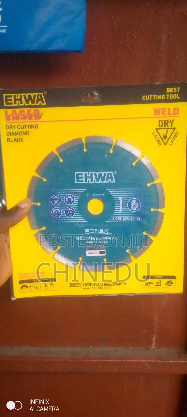 Laser Dry Cutting Diamond Blade