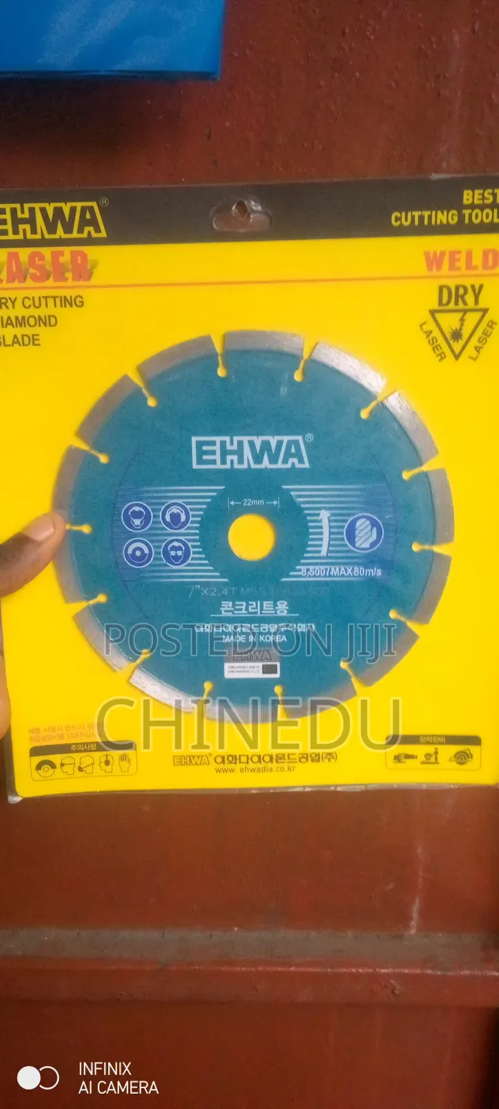 Laser Dry Cutting Diamond Blade