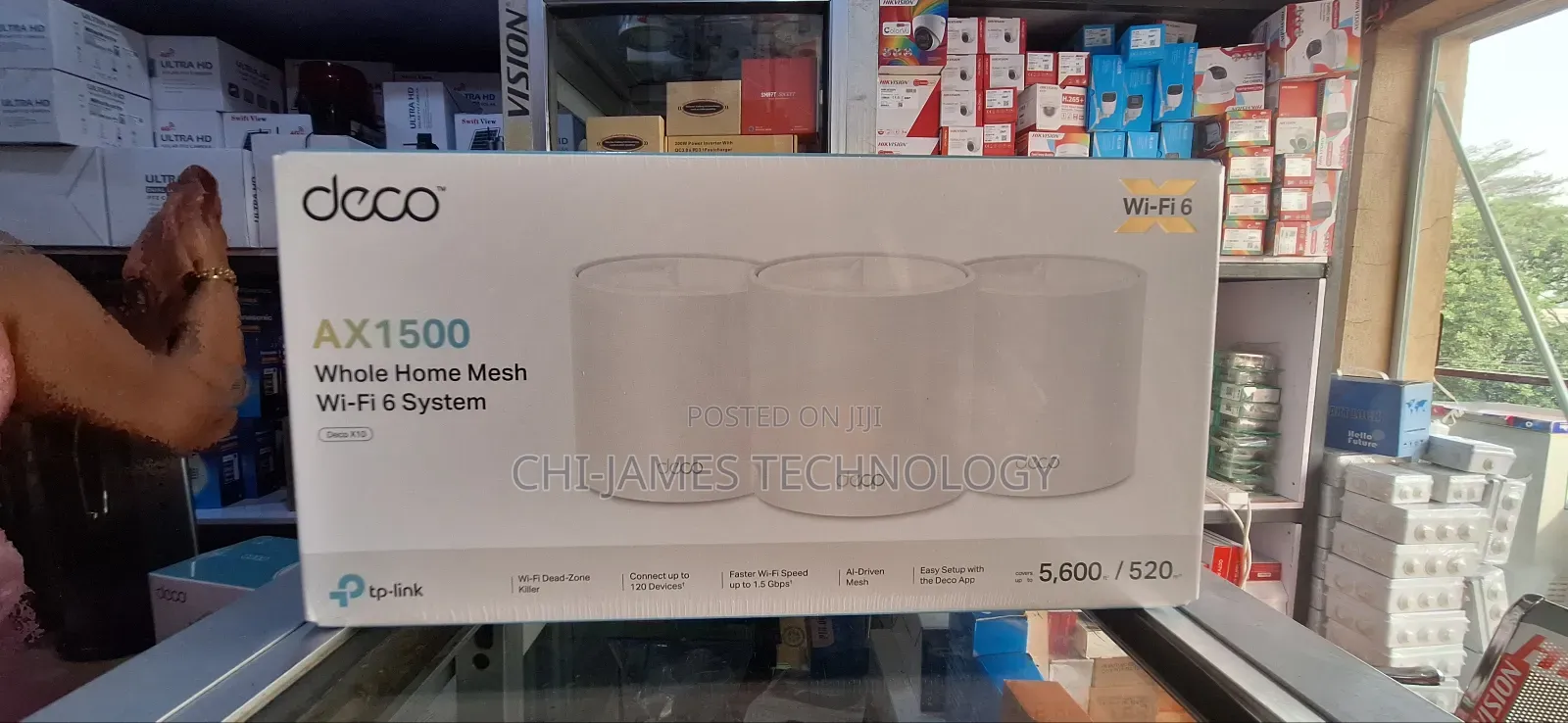 Deco Ax1500 Whole Home Mesh Wi-fi 6 System