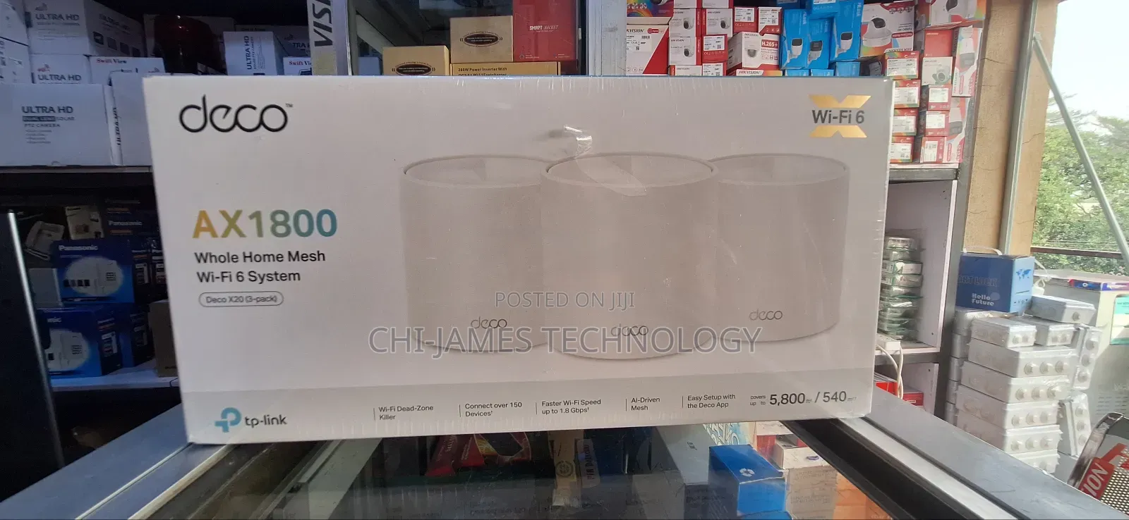Deco Ax1800 Whole Home Mesh Wi-fi 6 System