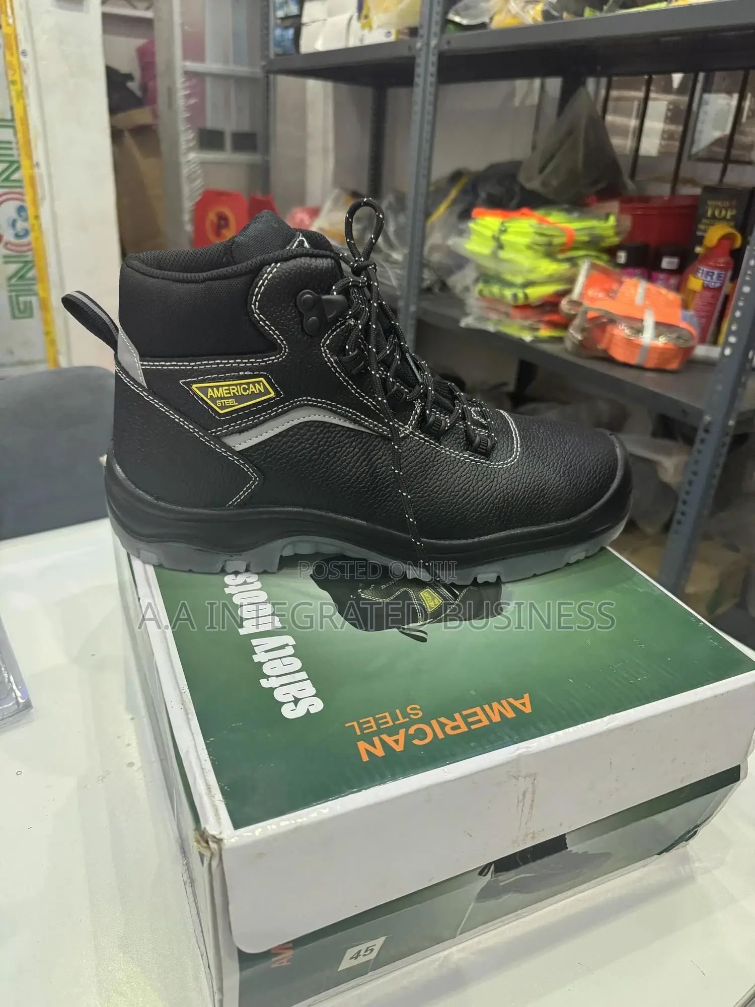 America Safey Boot All Sizes Available
