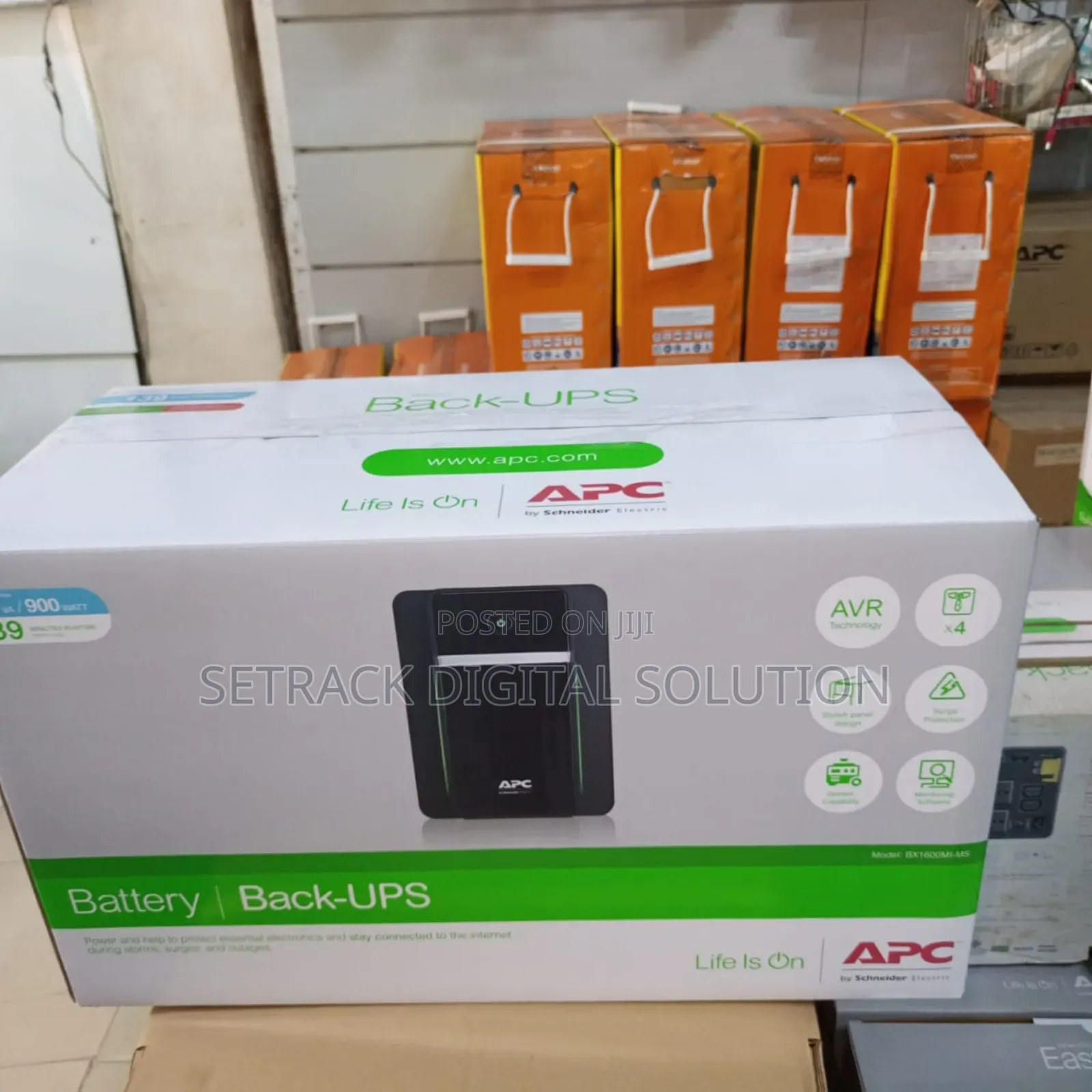 Apc Back -Up 900w , 1600va Ups With 6 Outlet