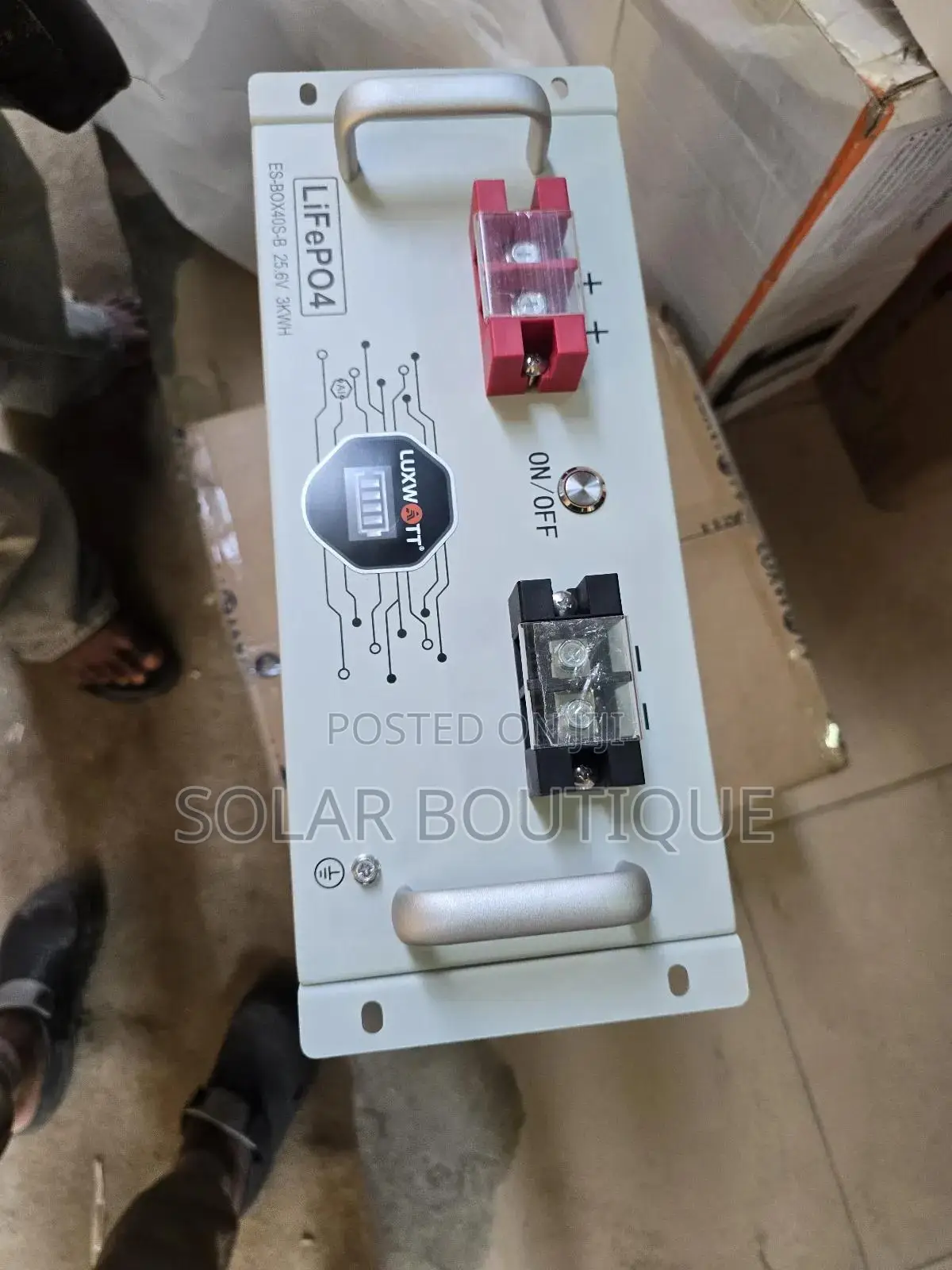 3kwh 24v Luxwat Lithium Ion Battery