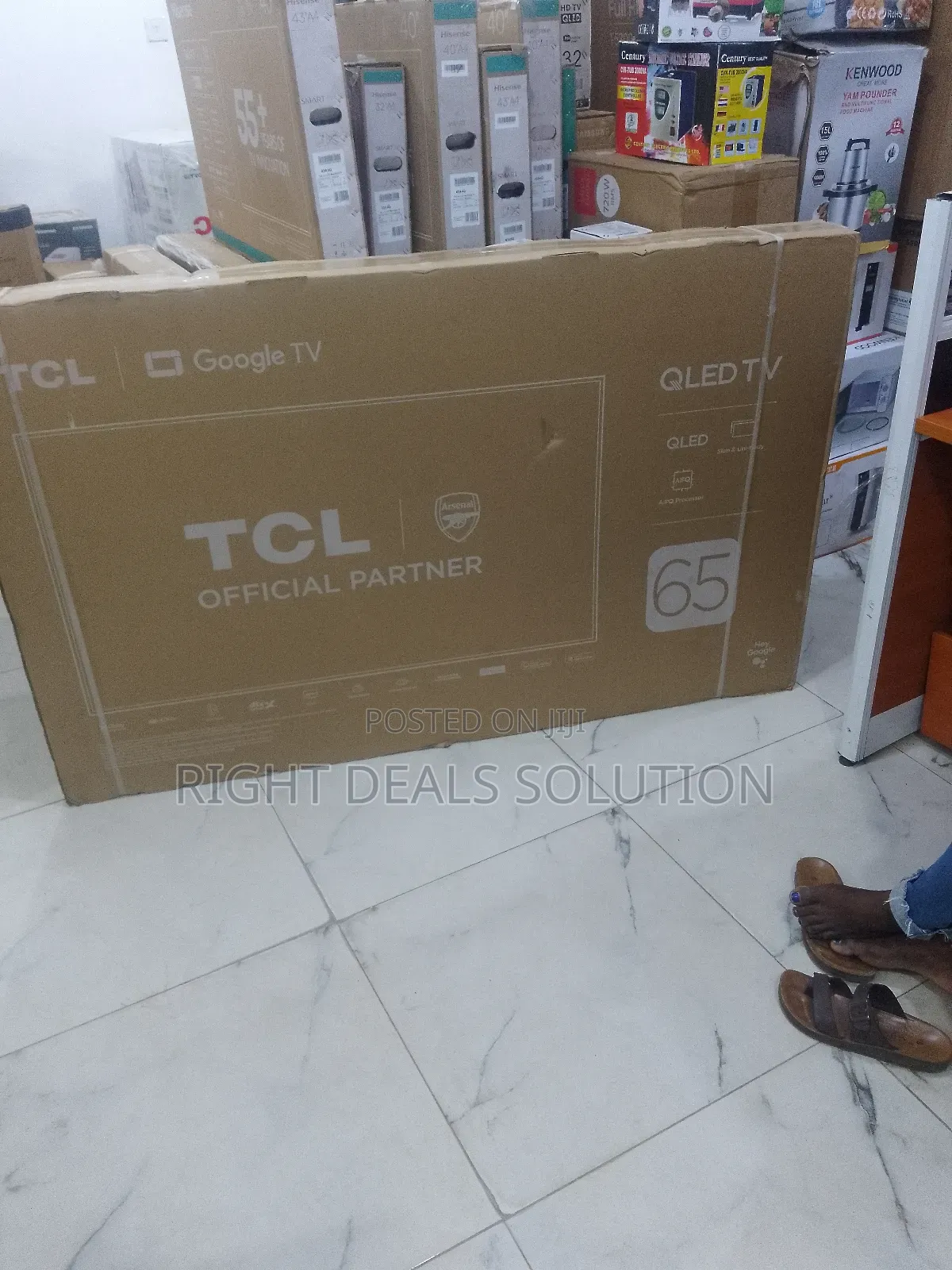 TCL 65" Qm7k Mini Led Qled: Anti-Glare Brilliance for Any Room